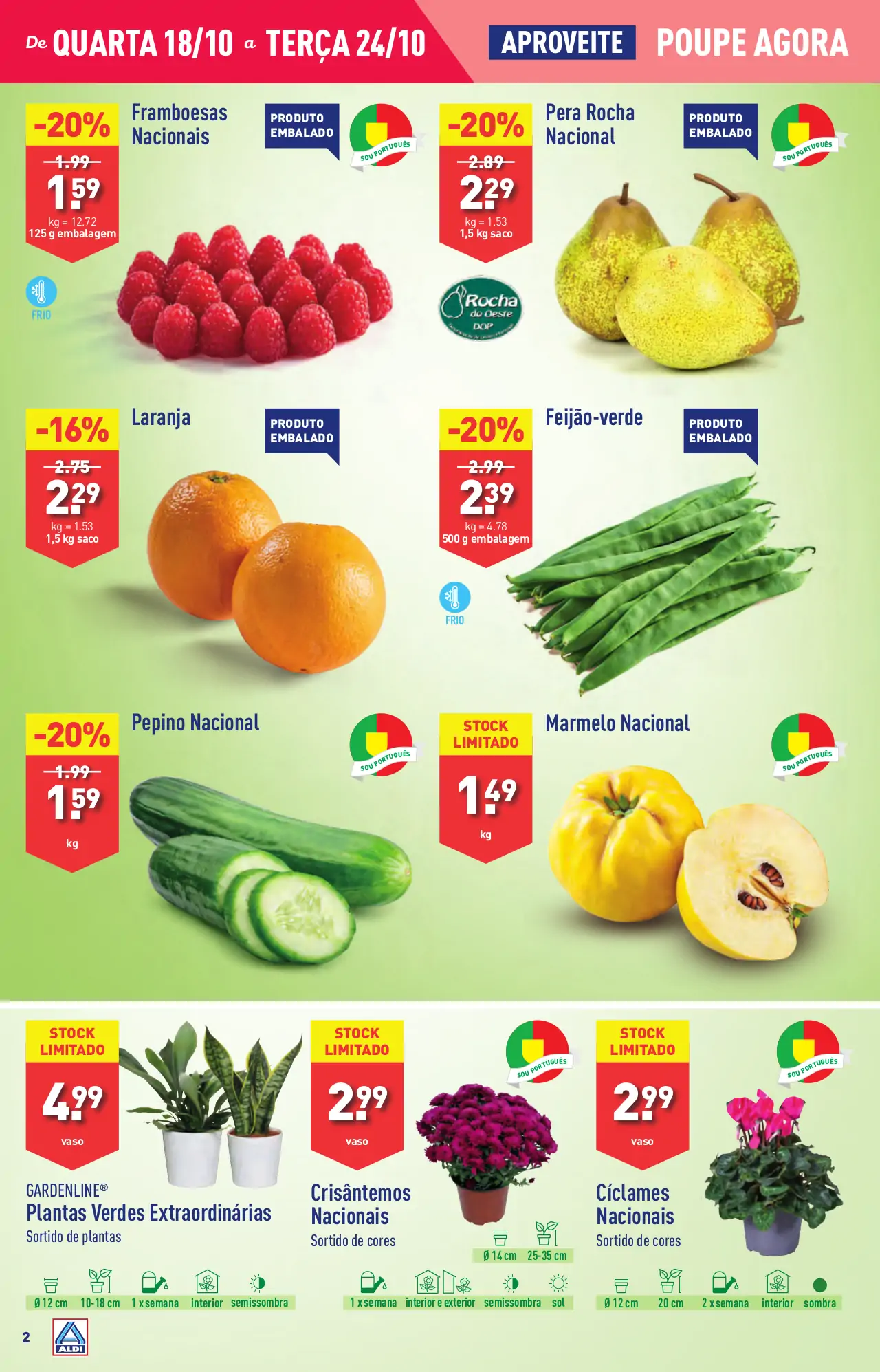Antevis&atilde;o Folheto ALDI (18 a 24 outubro)