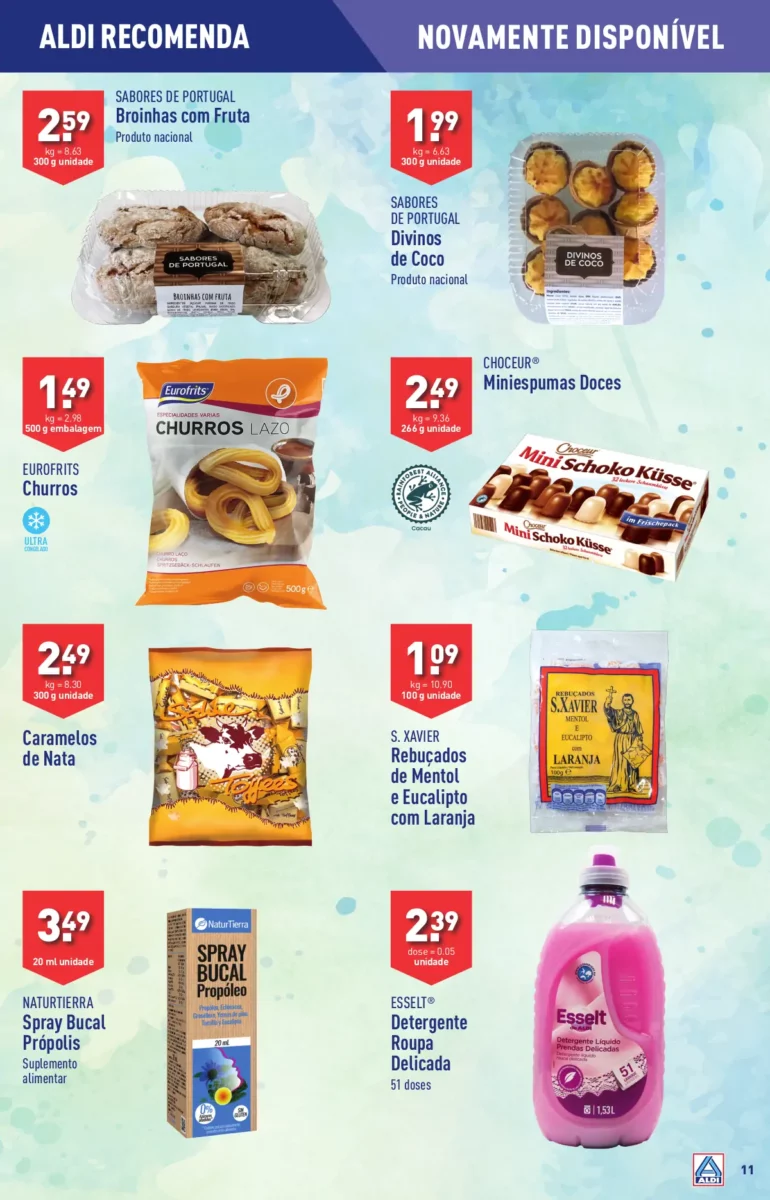 Antevis&atilde;o Folheto ALDI (8 a 14 novembro)