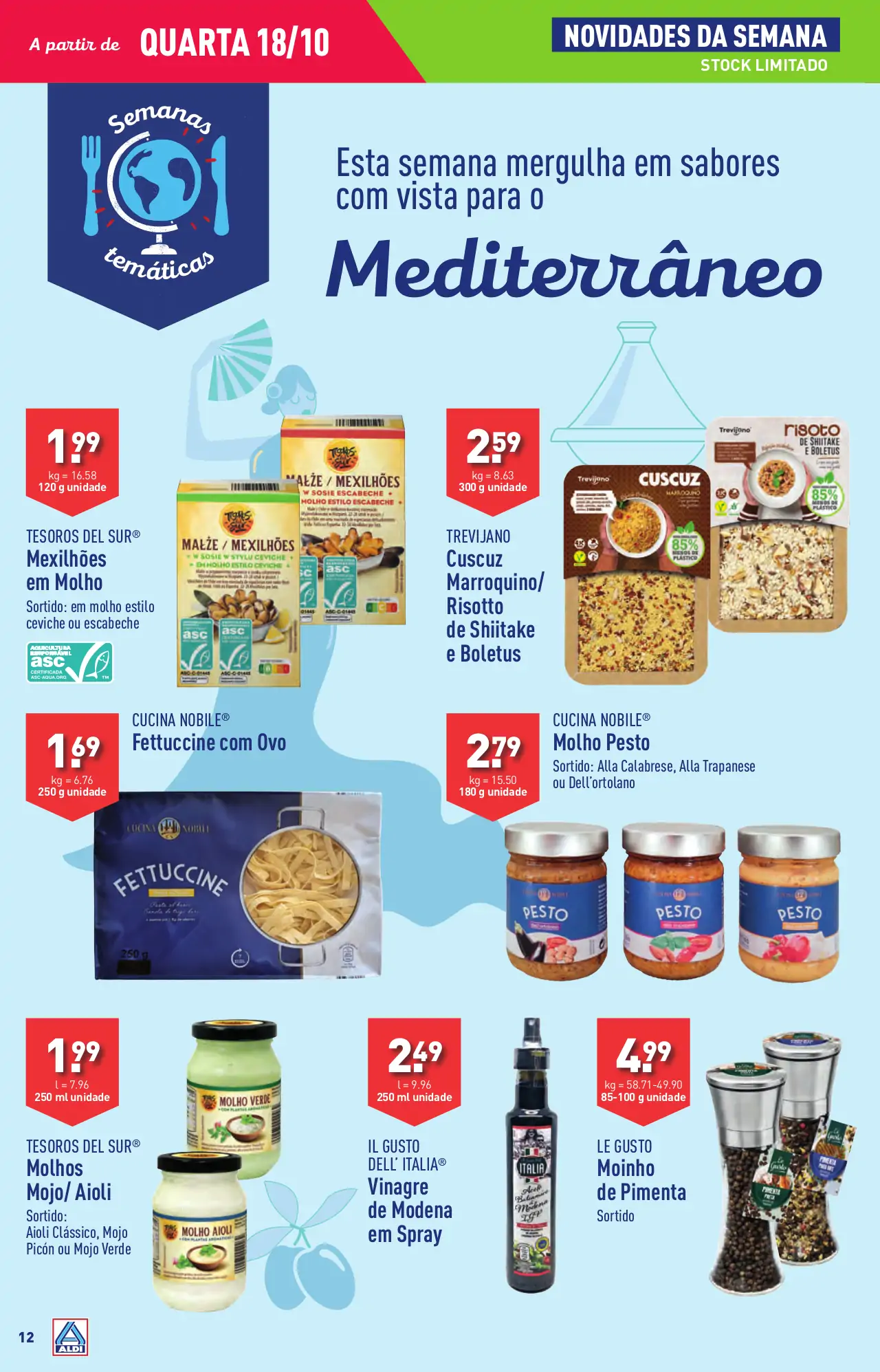 Antevis&atilde;o Folheto ALDI (18 a 24 outubro)