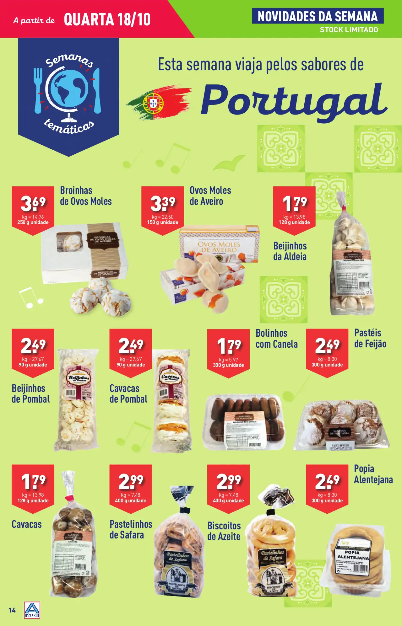 Antevis&atilde;o Folheto ALDI (18 a 24 outubro)