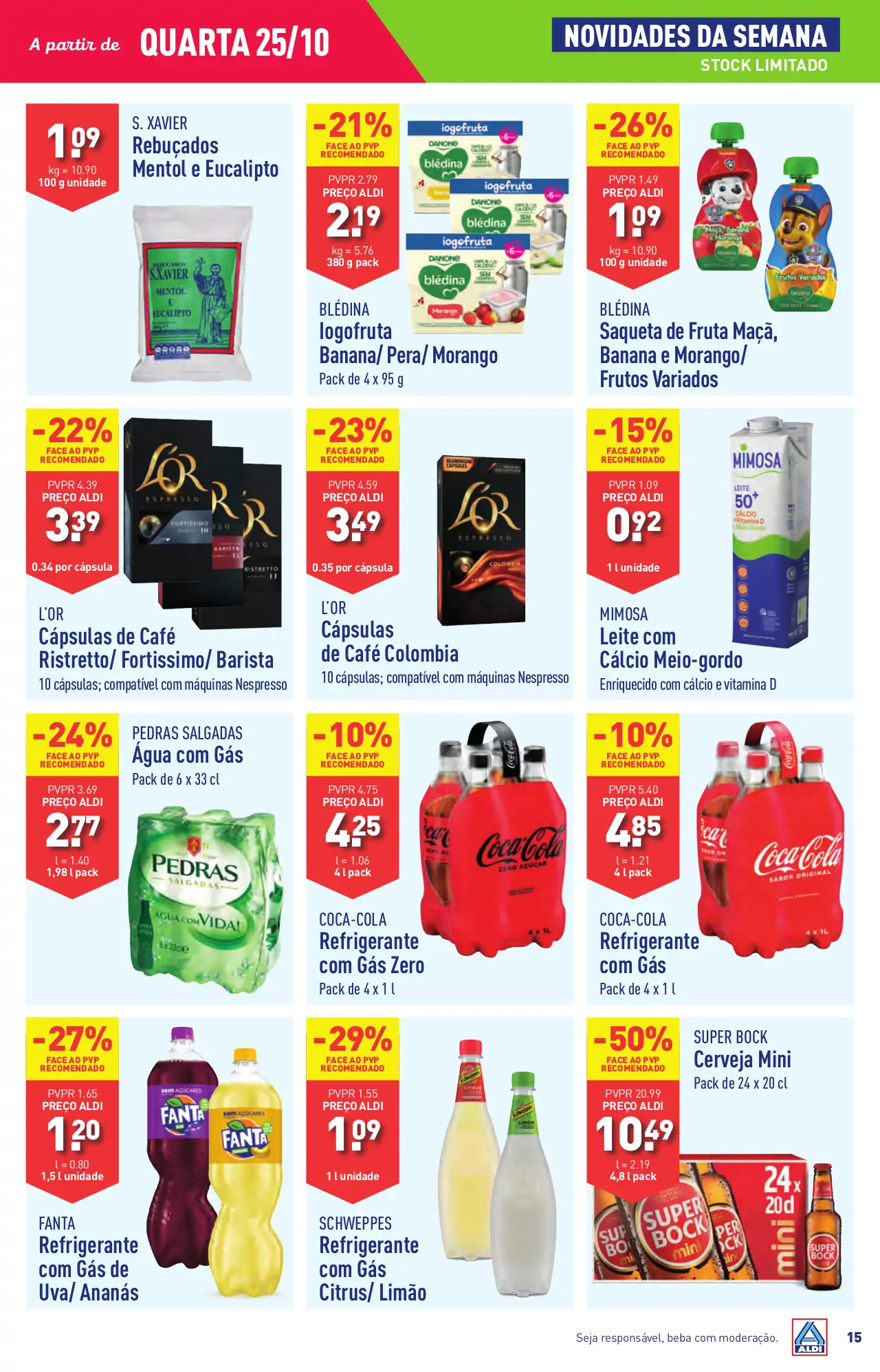 Antevis&atilde;o Folheto ALDI (25 a 31 outubro)