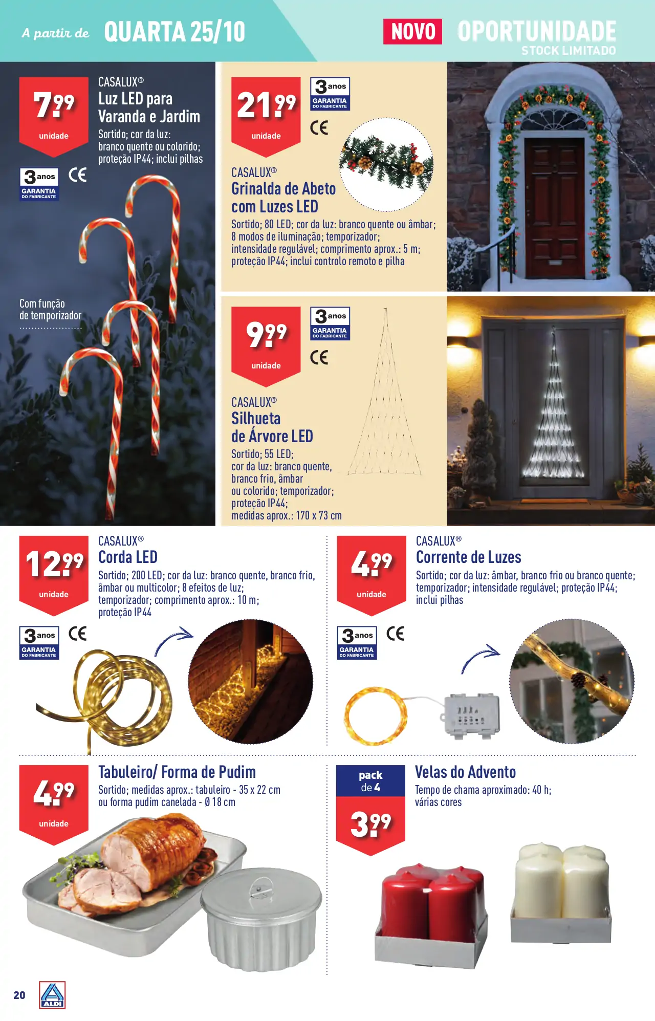Antevis&atilde;o Folheto ALDI (25 a 31 outubro)