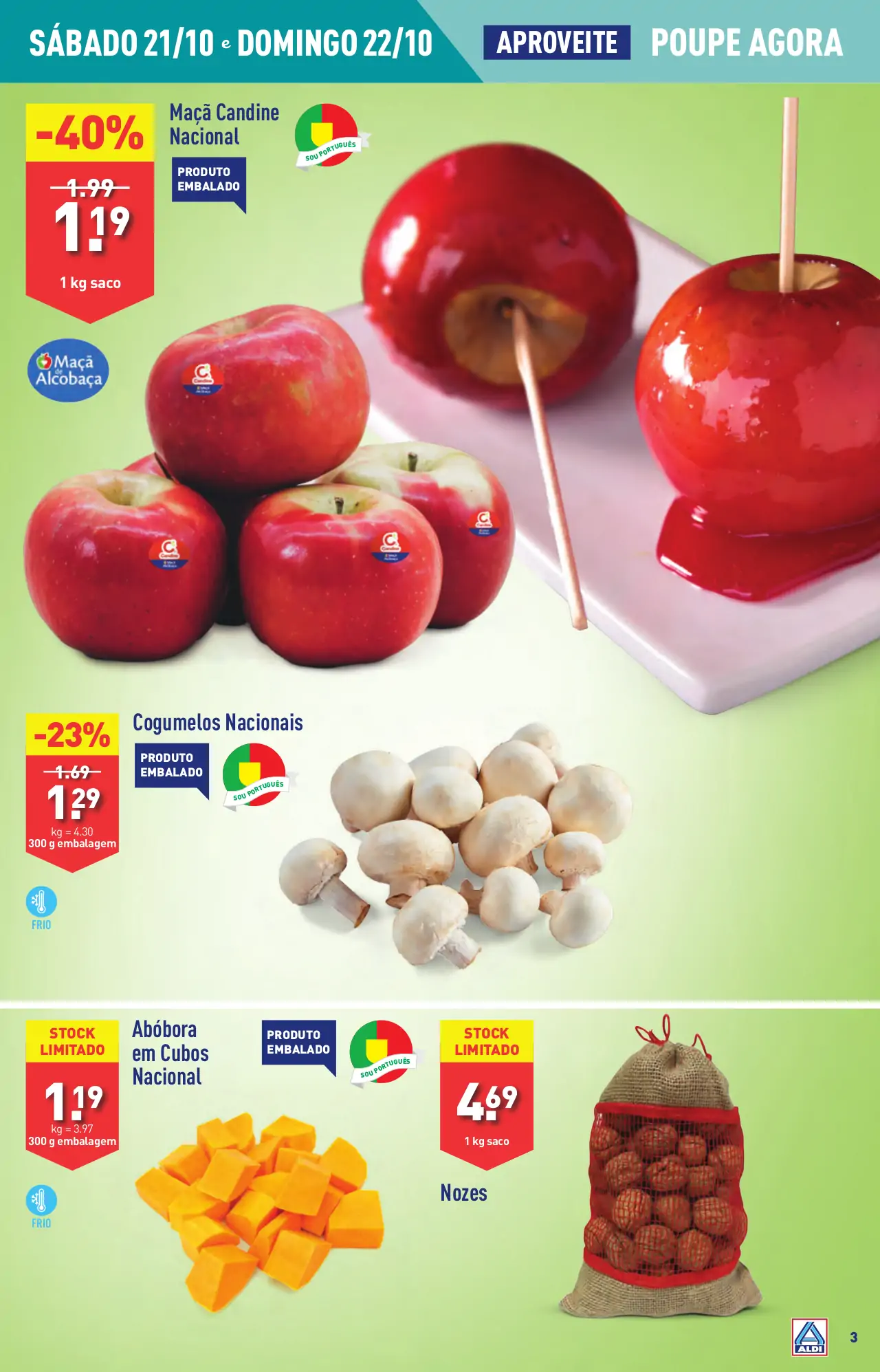 Antevis&atilde;o Folheto ALDI (18 a 24 outubro)
