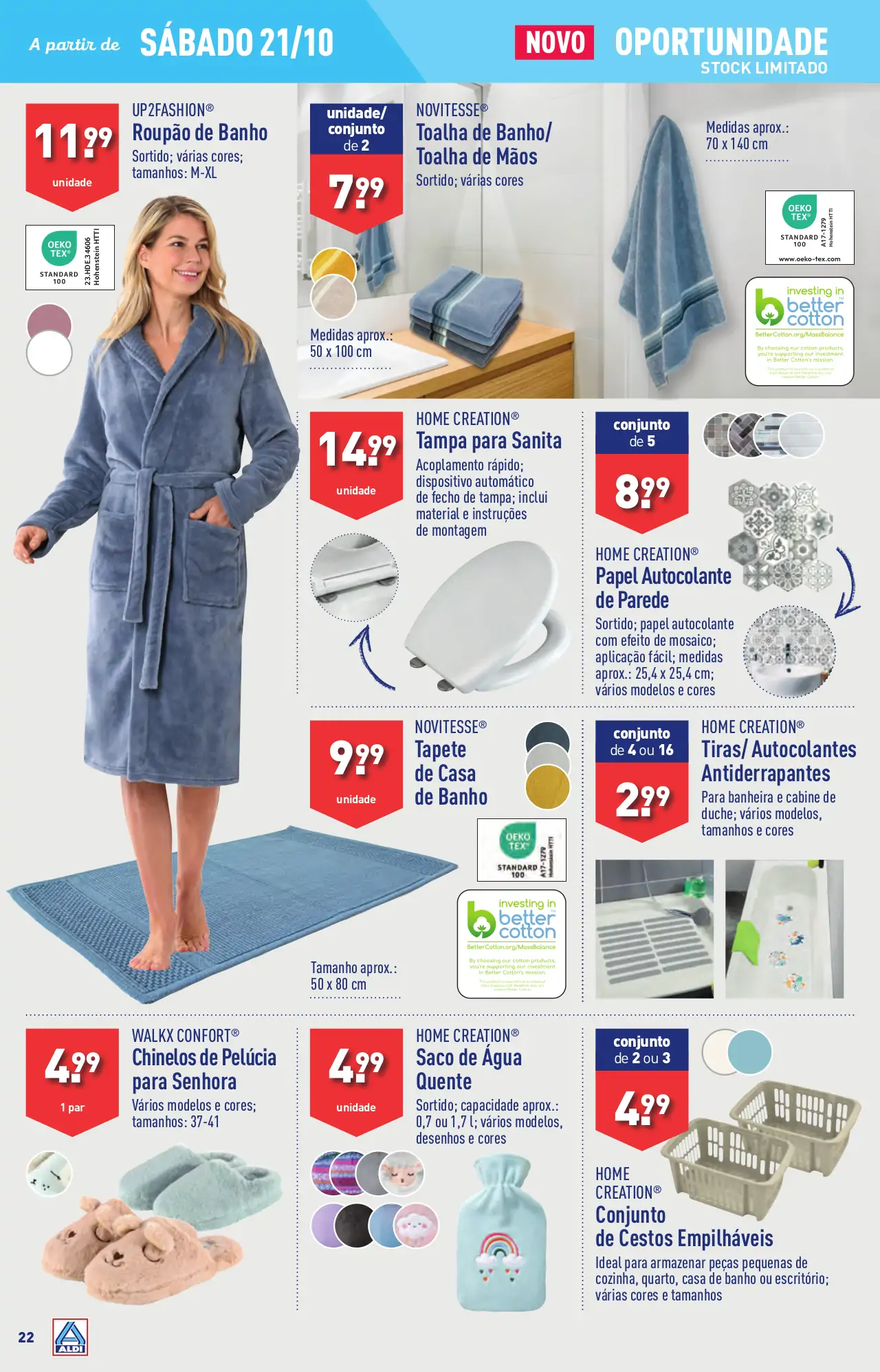 Antevis&atilde;o Folheto ALDI (18 a 24 outubro)