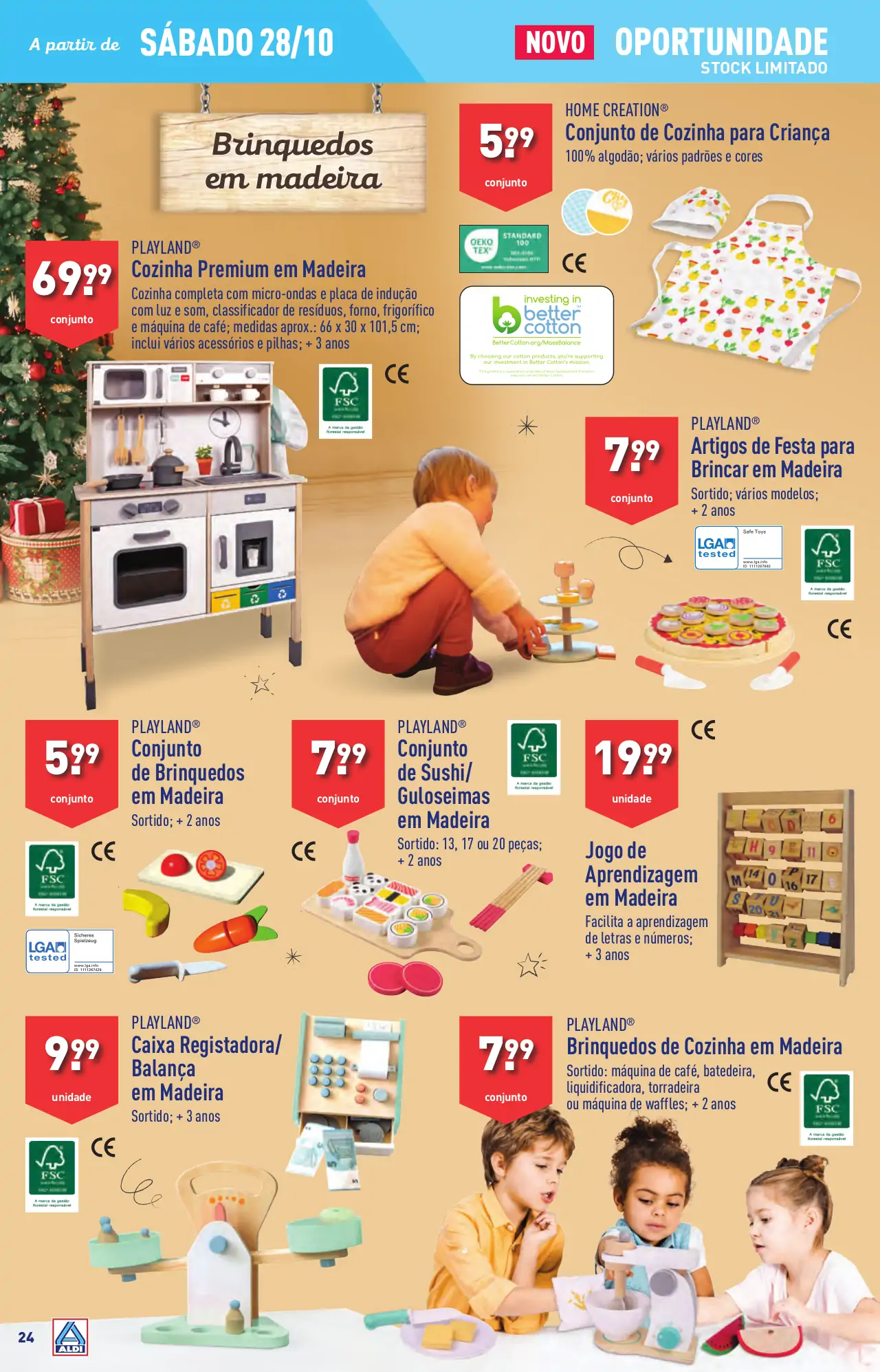 Antevis&atilde;o Folheto ALDI (25 a 31 outubro)