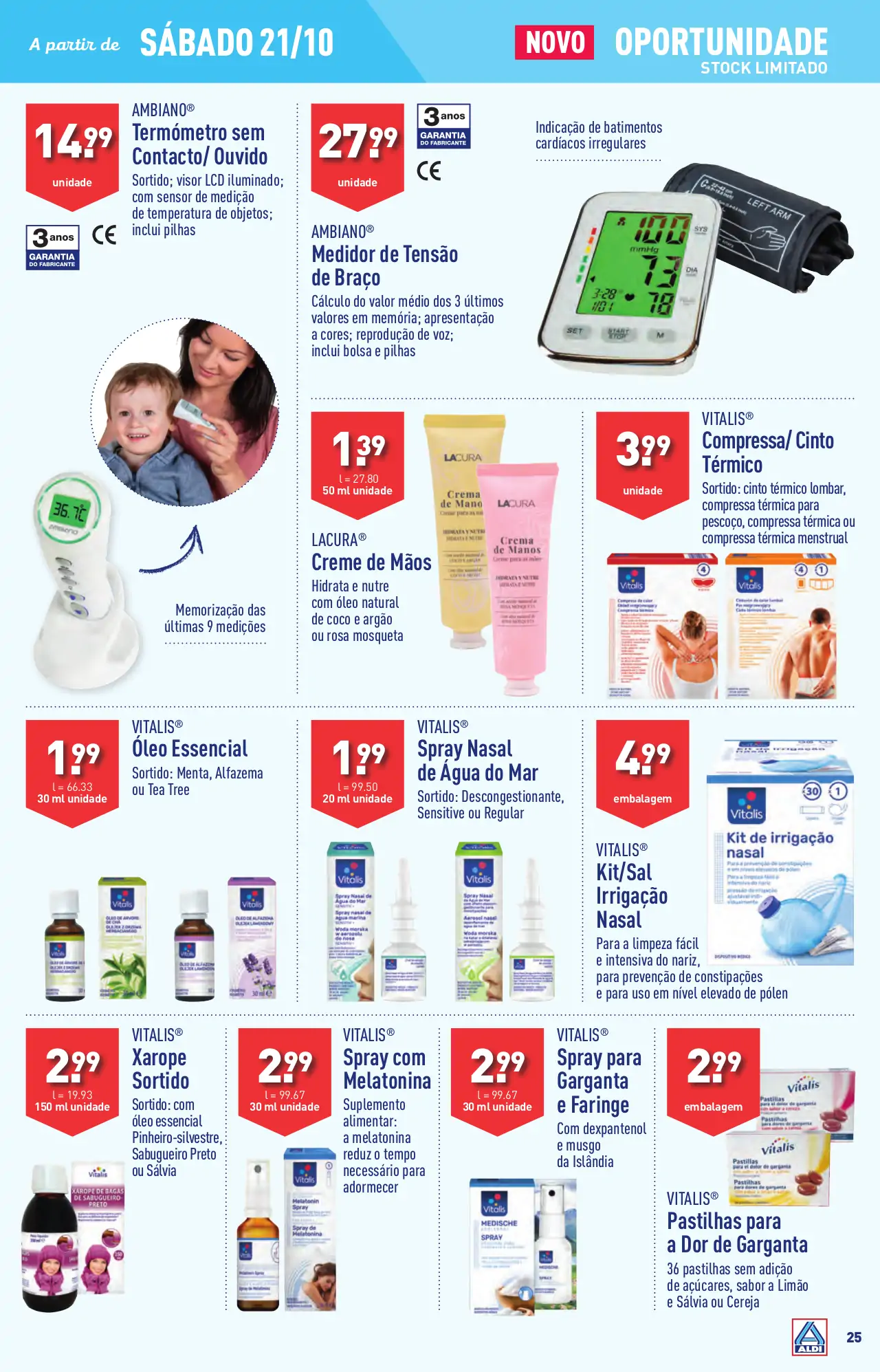 Antevis&atilde;o Folheto ALDI (18 a 24 outubro)