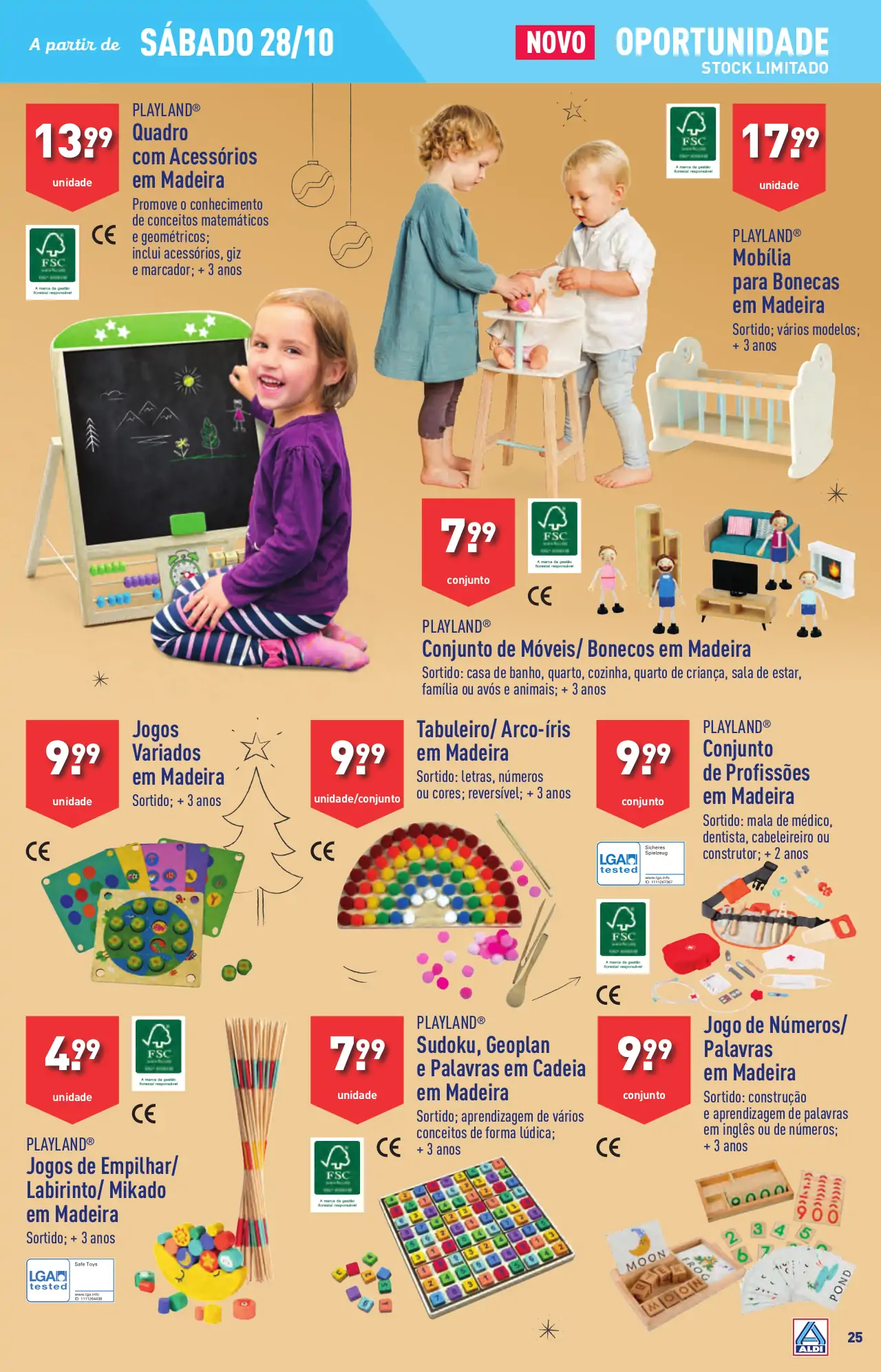 Antevis&atilde;o Folheto ALDI (25 a 31 outubro)