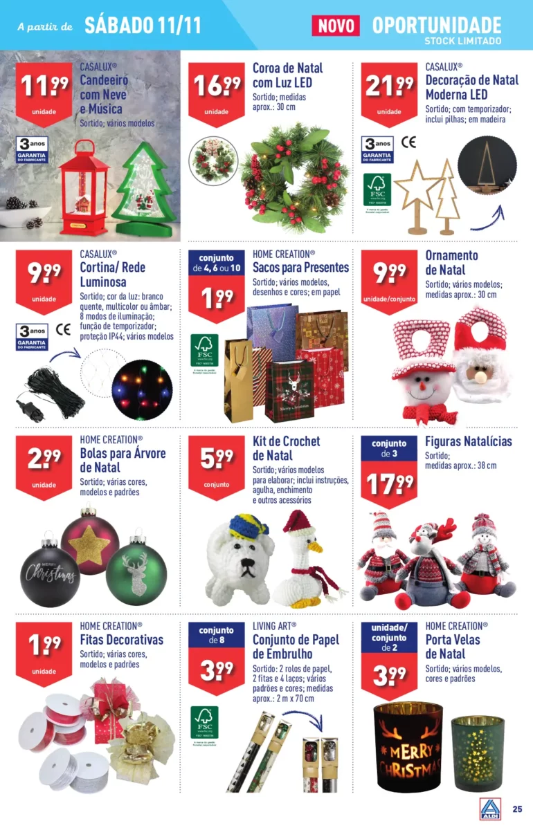 Antevis&atilde;o Folheto ALDI (8 a 14 novembro)