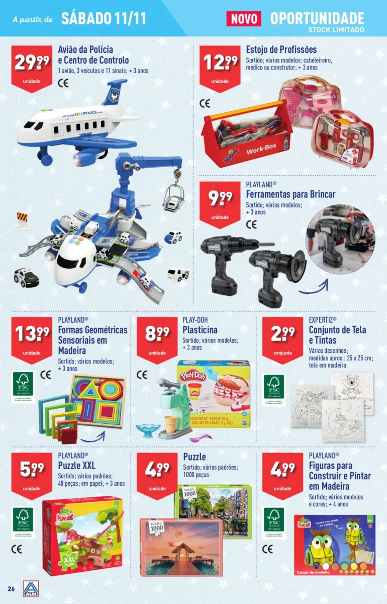 Antevis&atilde;o Folheto ALDI (8 a 14 novembro)