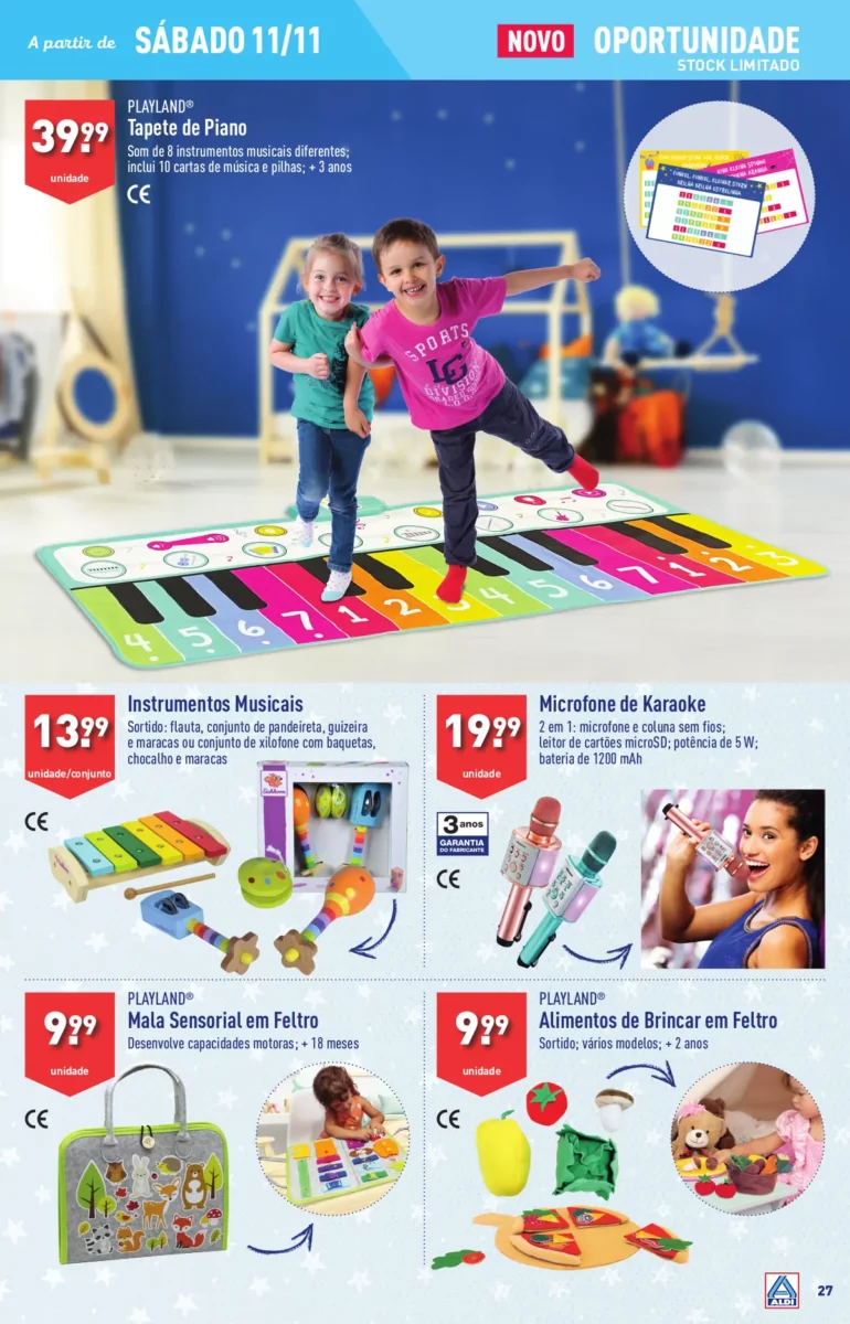 Antevis&atilde;o Folheto ALDI (8 a 14 novembro)