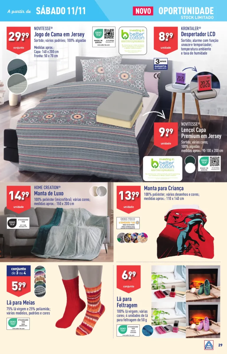Antevis&atilde;o Folheto ALDI (8 a 14 novembro)