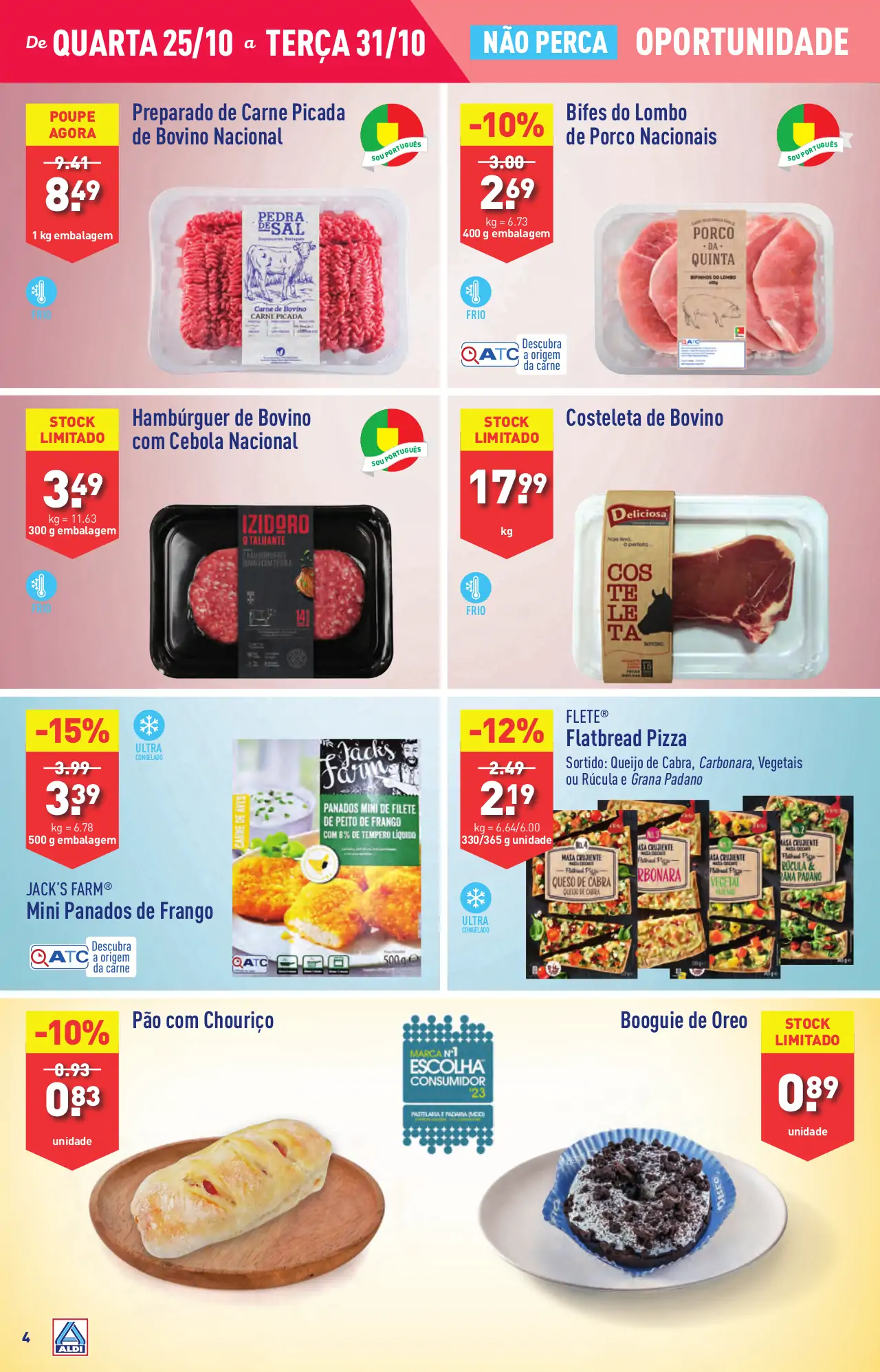 Antevis&atilde;o Folheto ALDI (25 a 31 outubro)