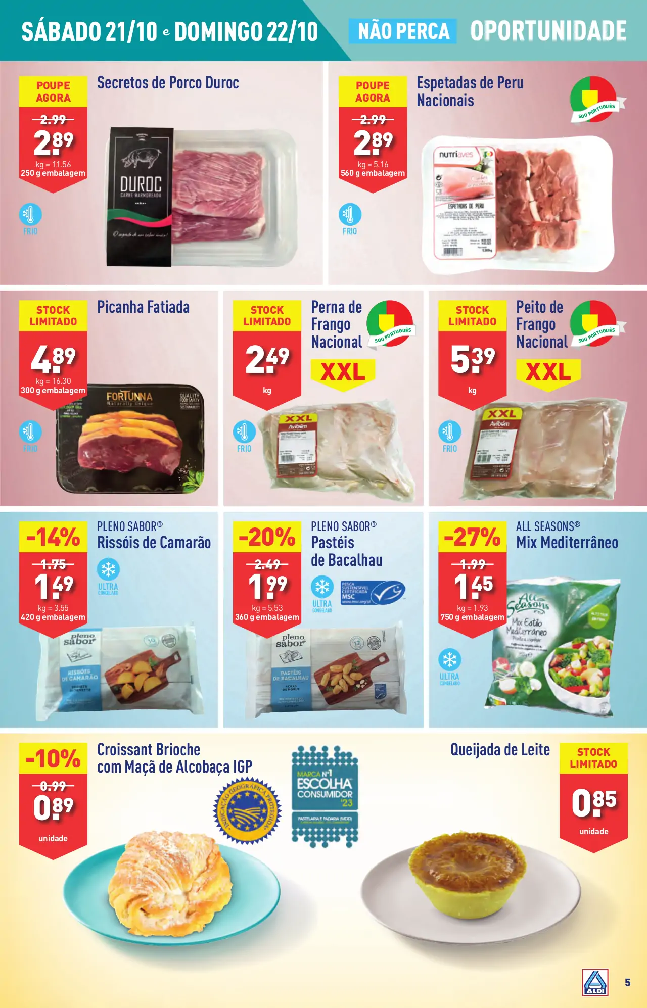 Antevis&atilde;o Folheto ALDI (18 a 24 outubro)