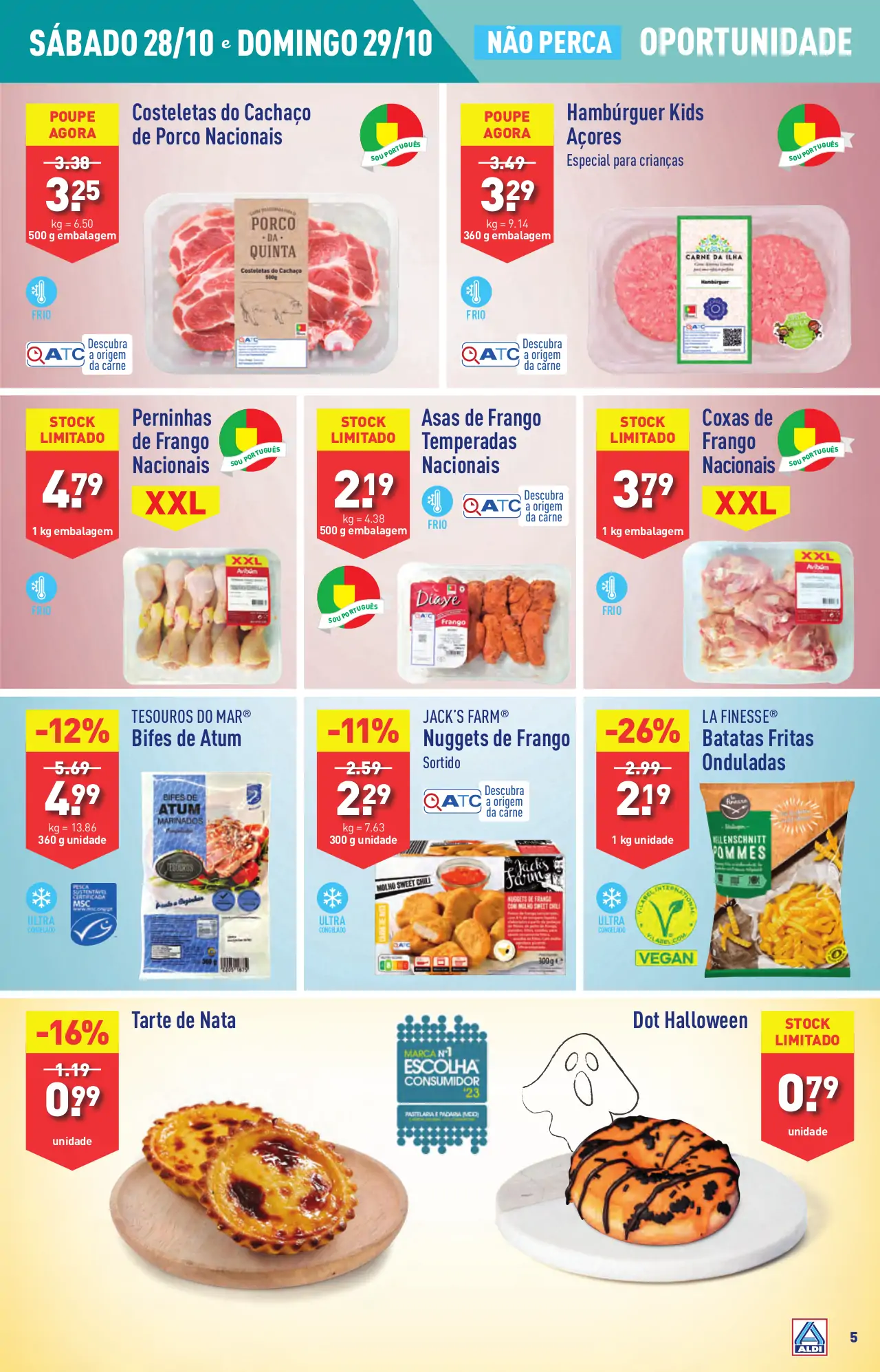 Antevis&atilde;o Folheto ALDI (25 a 31 outubro)