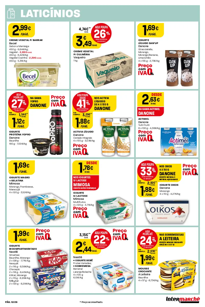 Antevis&atilde;o Folheto Intermarch&eacute; (26 outubro a 1 novembro)