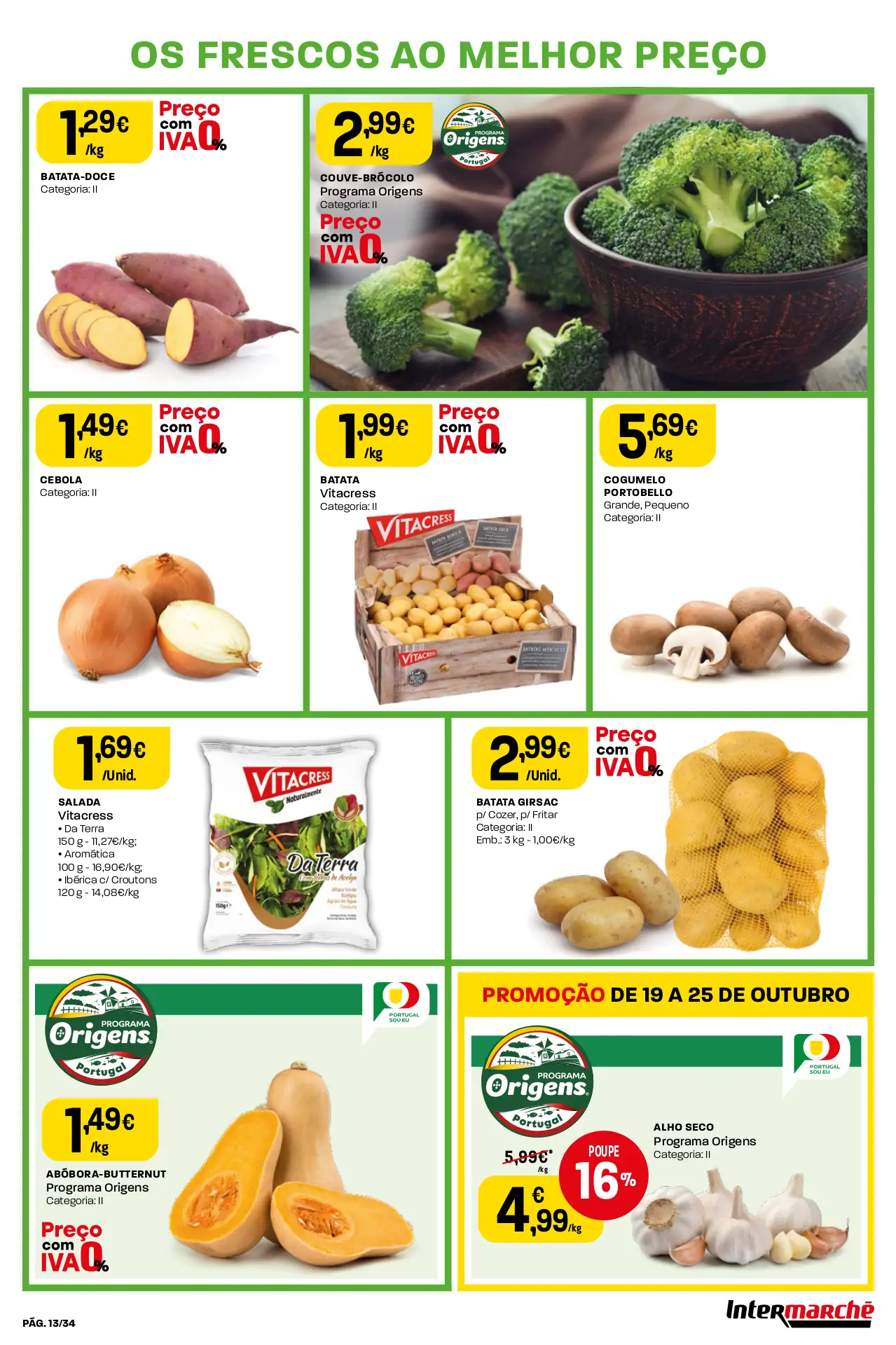 Antevis&atilde;o Folheto Intermarch&eacute; (19 a 25 outubro)