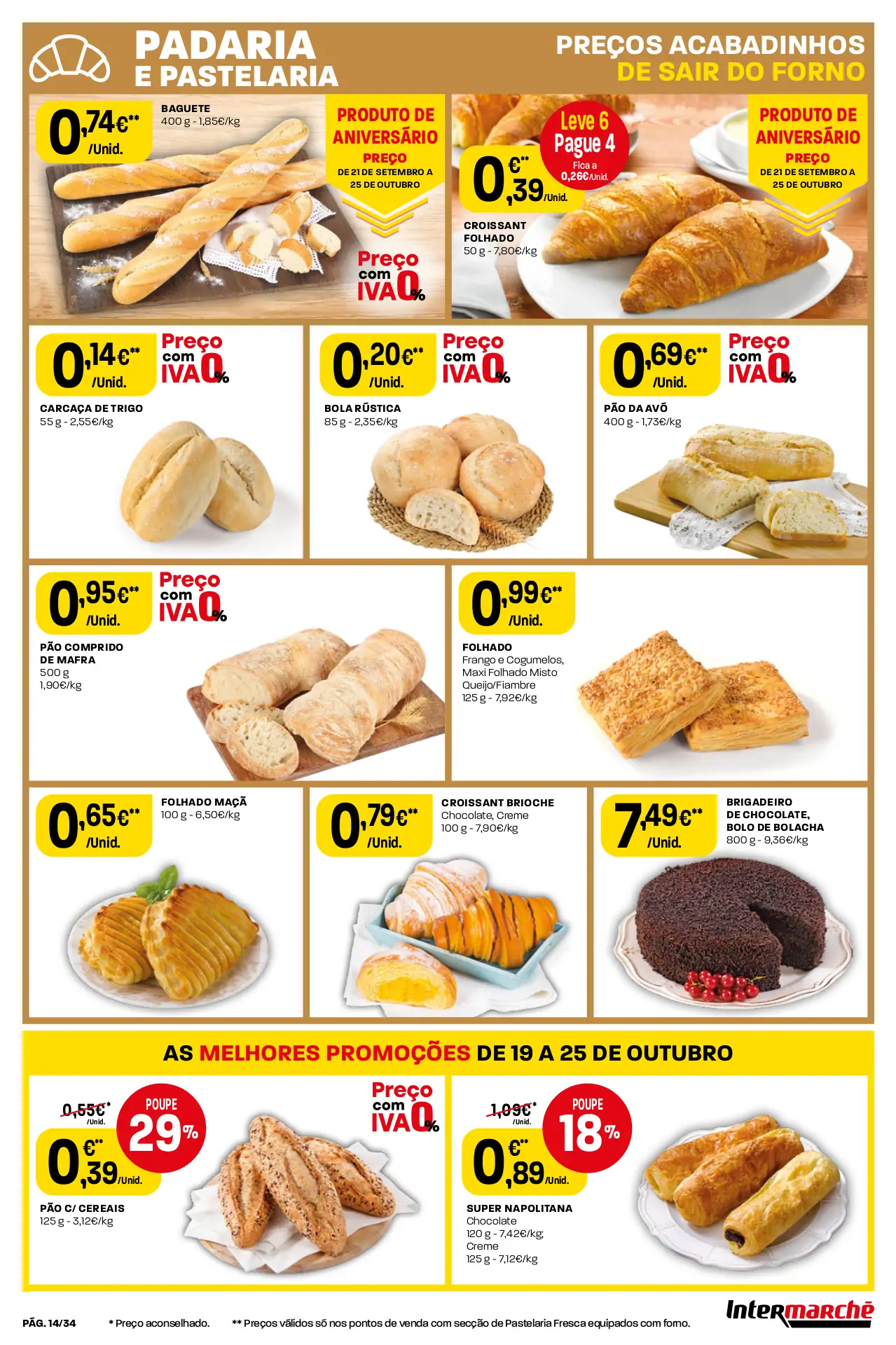 Antevis&atilde;o Folheto Intermarch&eacute; (19 a 25 outubro)