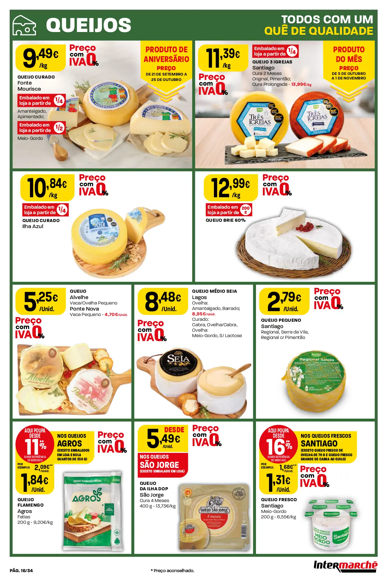 Antevis&atilde;o Folheto Intermarch&eacute; (19 a 25 outubro)