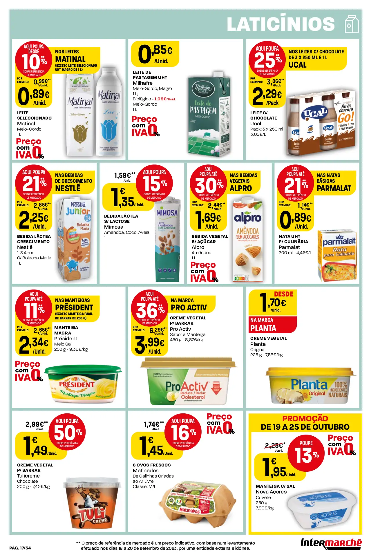 Antevis&atilde;o Folheto Intermarch&eacute; (19 a 25 outubro)