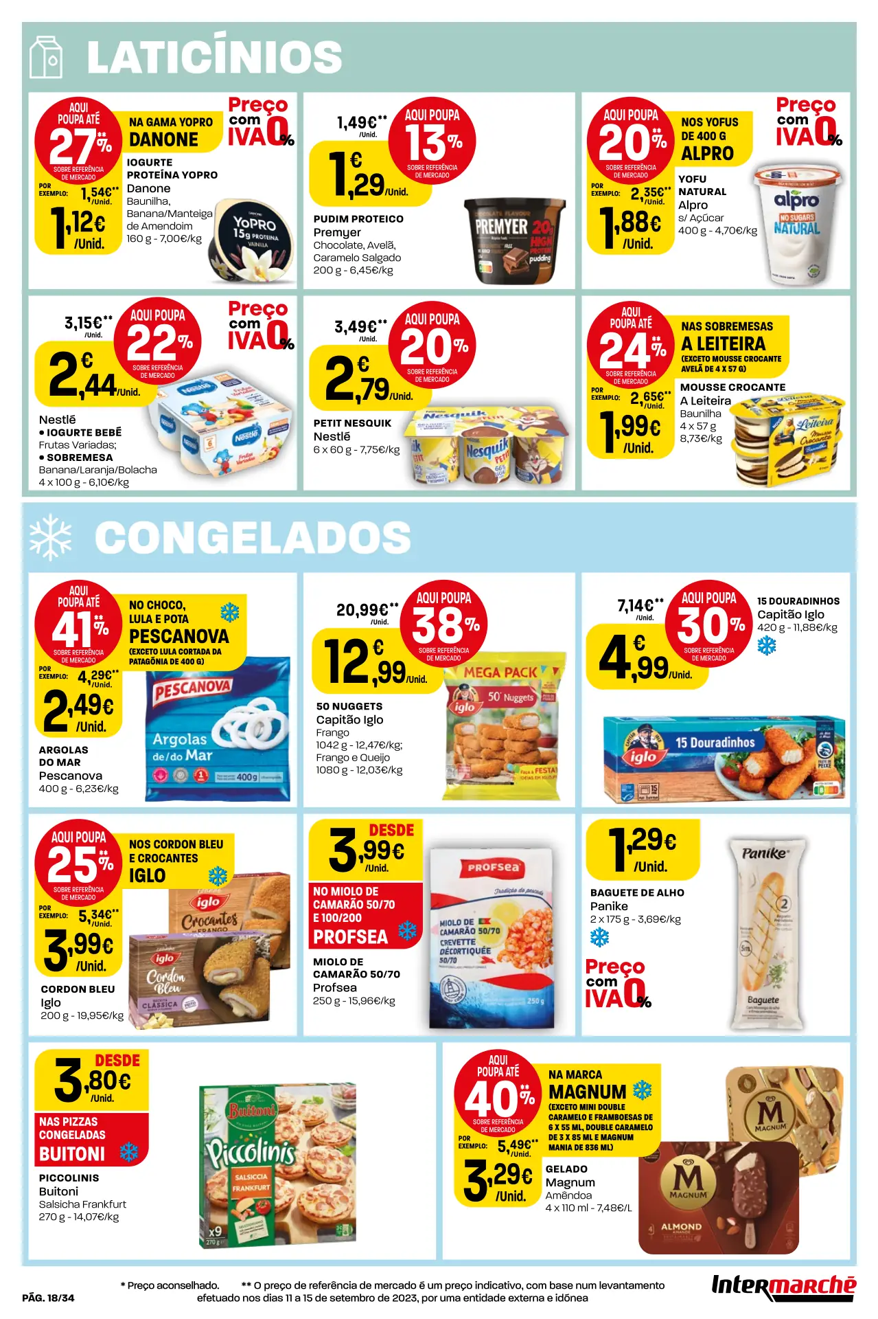 Antevis&atilde;o Folheto Intermarch&eacute; (12 a 18 outubro)