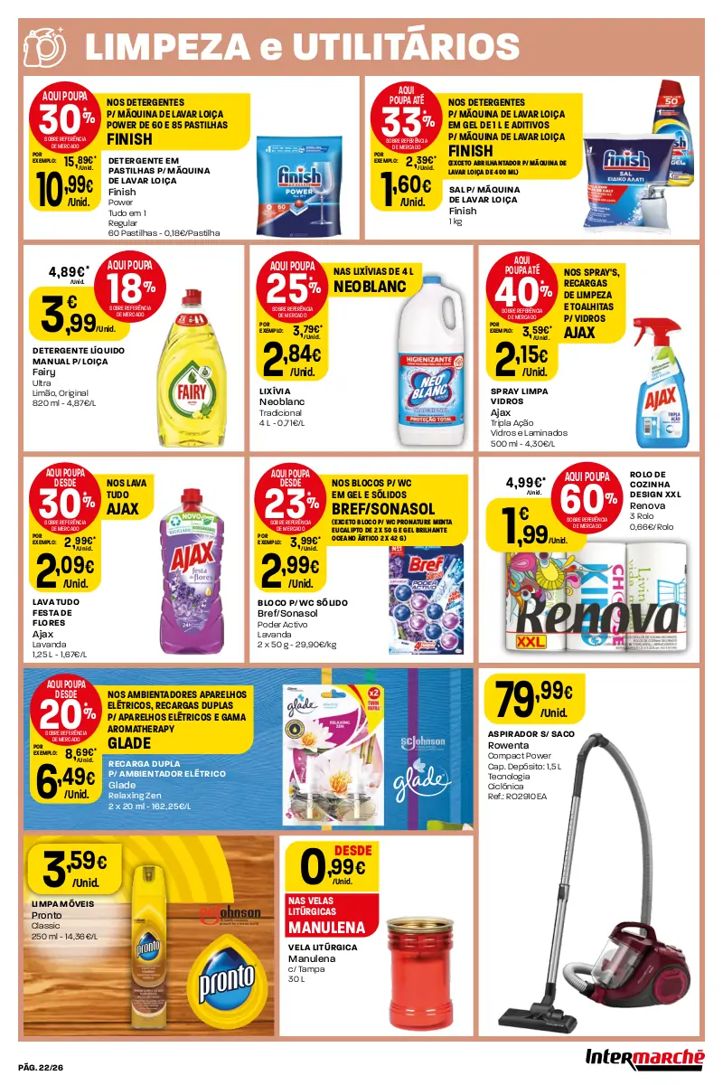 Antevis&atilde;o Folheto Intermarch&eacute; (26 outubro a 1 novembro)