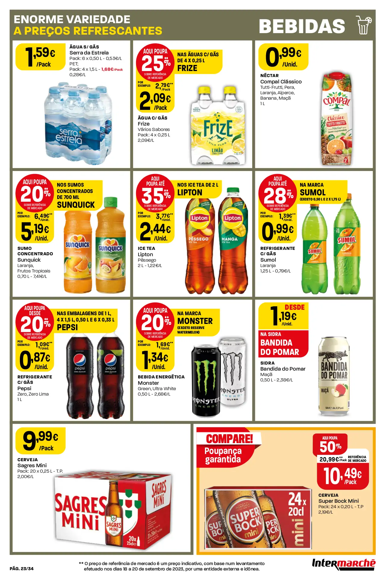 Antevis&atilde;o Folheto Intermarch&eacute; (19 a 25 outubro)