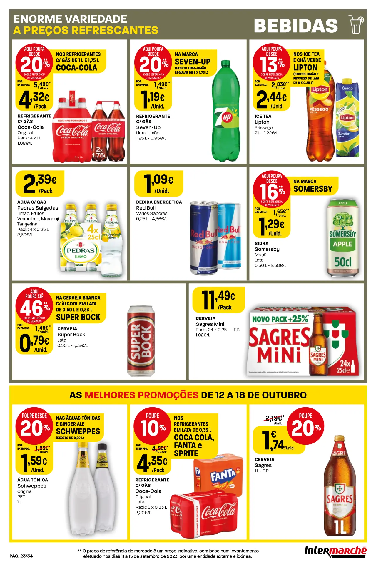 Antevis&atilde;o Folheto Intermarch&eacute; (12 a 18 outubro)