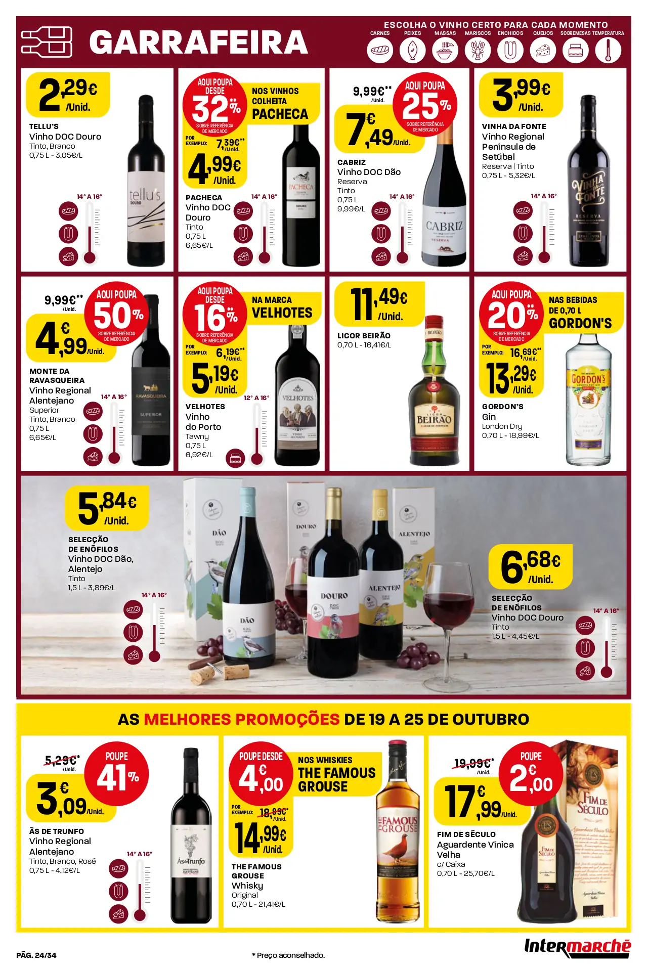 Antevis&atilde;o Folheto Intermarch&eacute; (19 a 25 outubro)