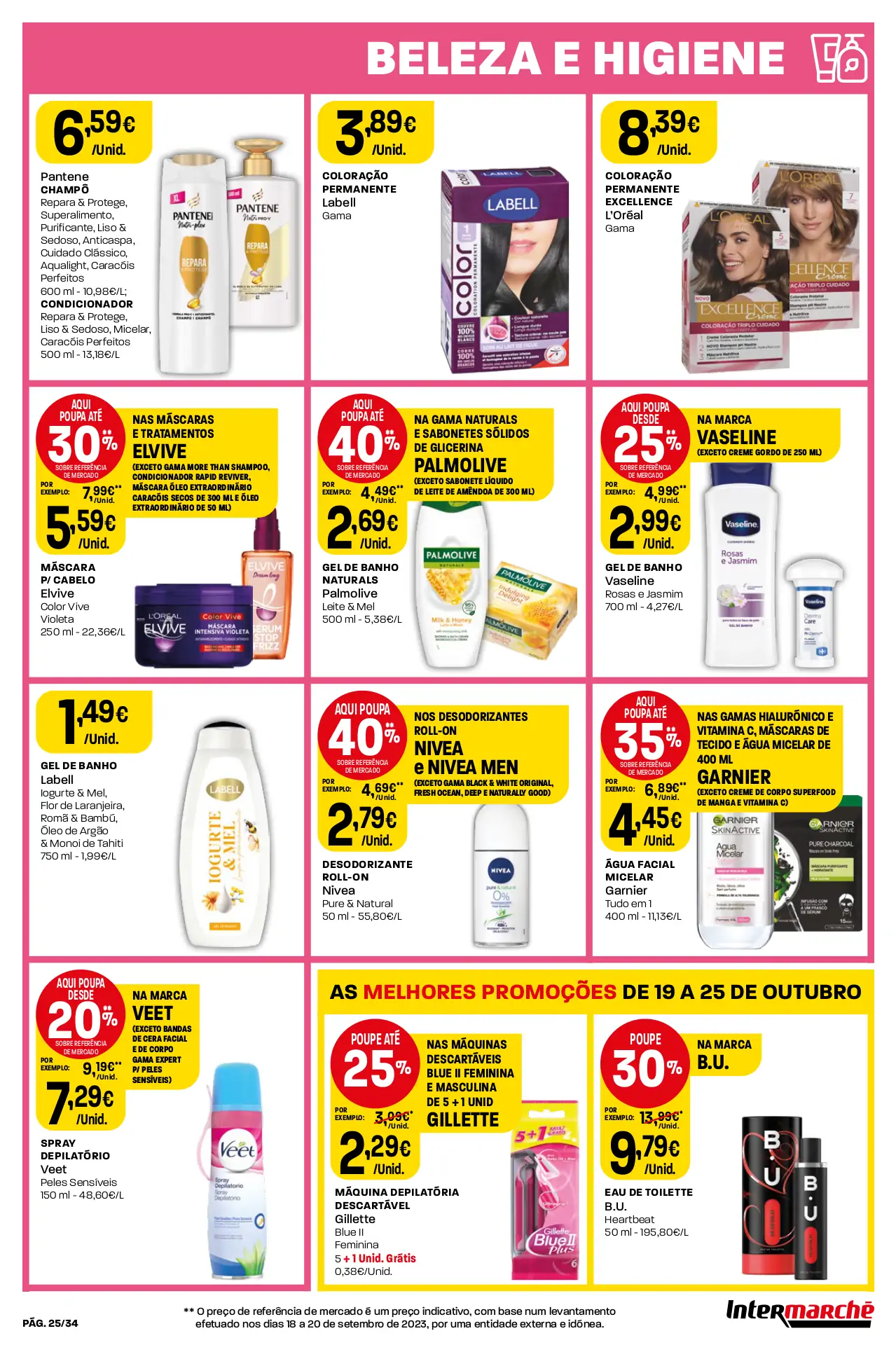 Antevis&atilde;o Folheto Intermarch&eacute; (19 a 25 outubro)