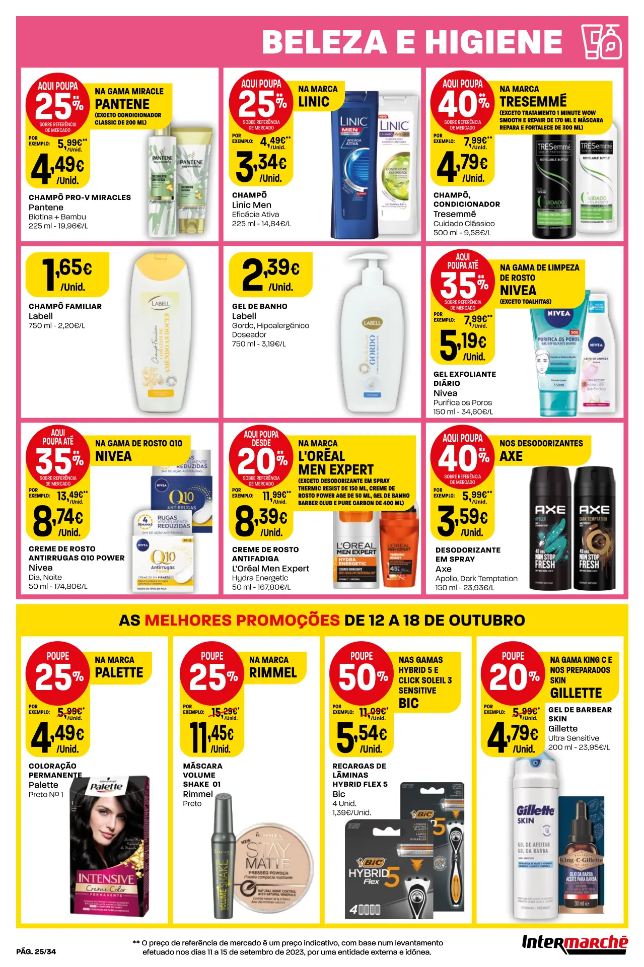 Antevis&atilde;o Folheto Intermarch&eacute; (12 a 18 outubro)