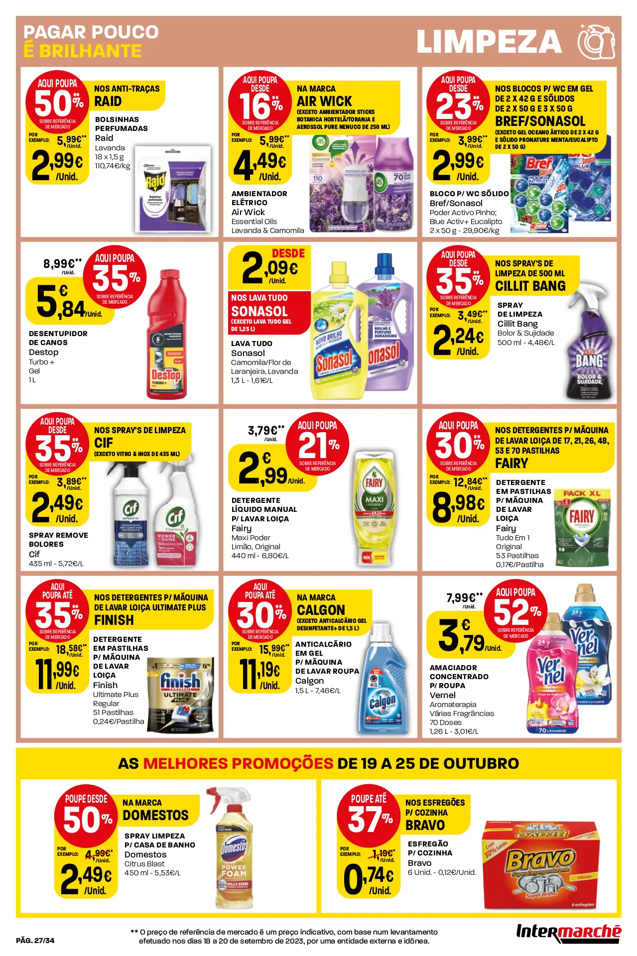 Antevis&atilde;o Folheto Intermarch&eacute; (19 a 25 outubro)