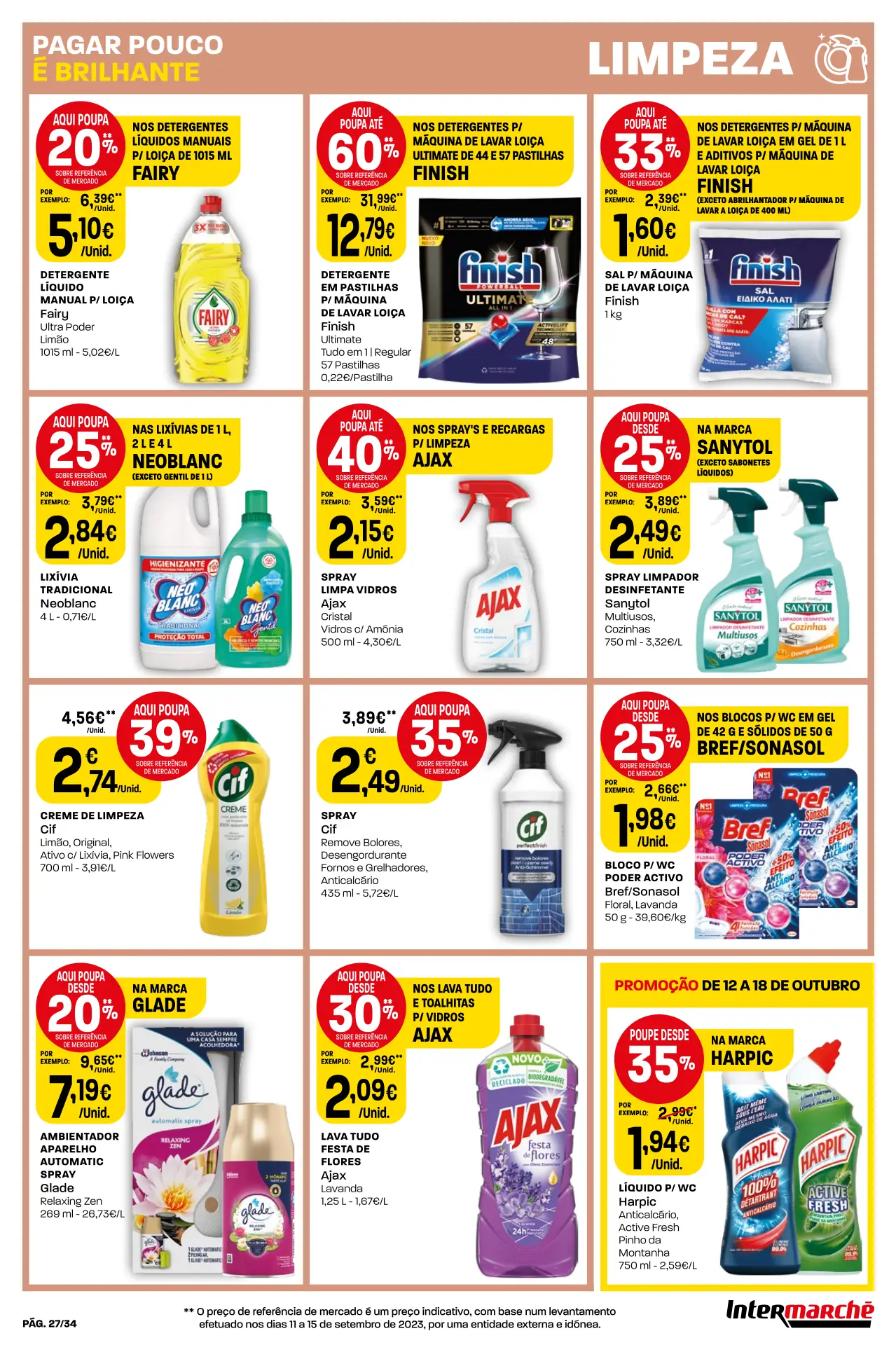 Antevis&atilde;o Folheto Intermarch&eacute; (12 a 18 outubro)