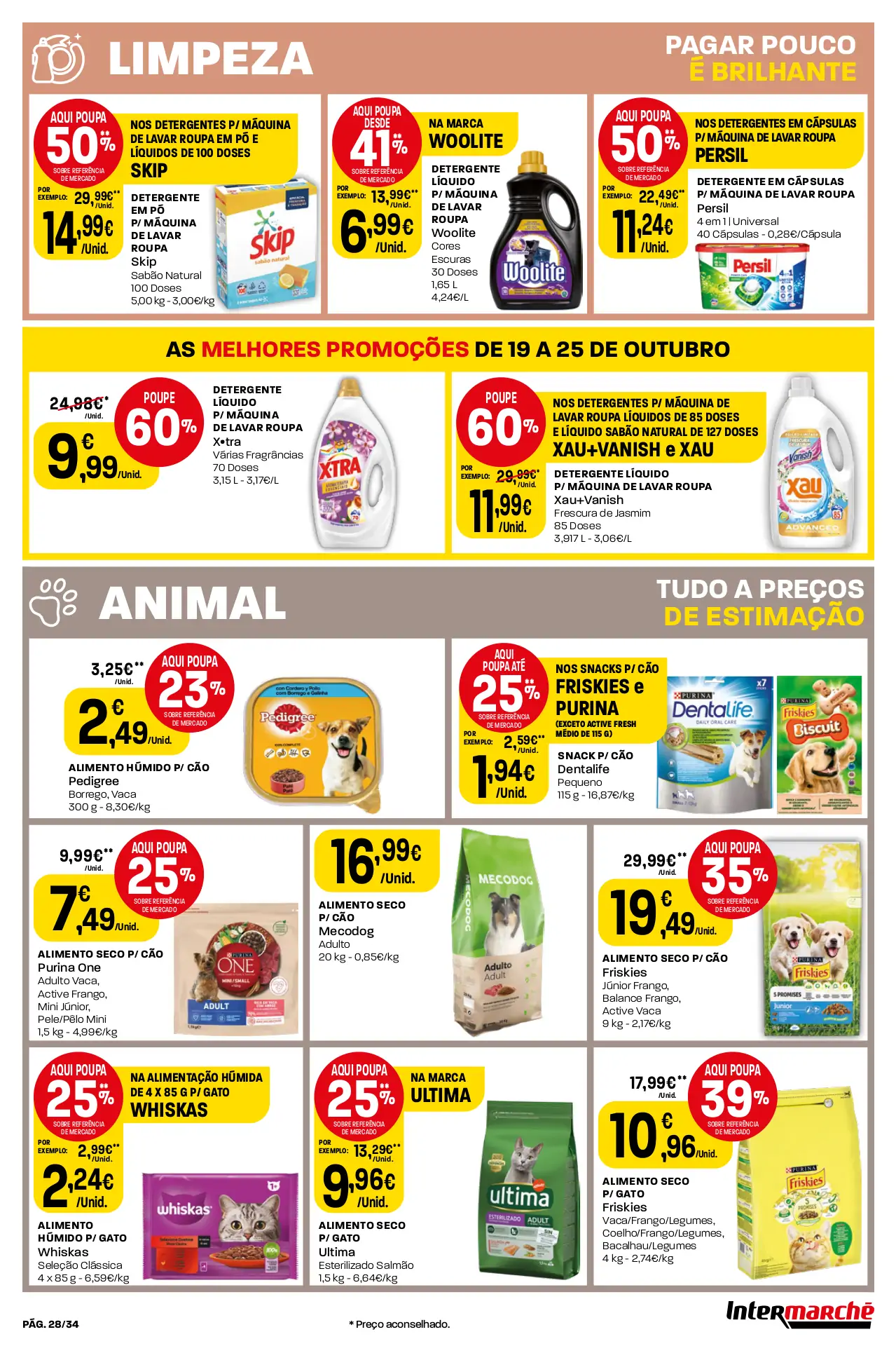 Antevis&atilde;o Folheto Intermarch&eacute; (19 a 25 outubro)