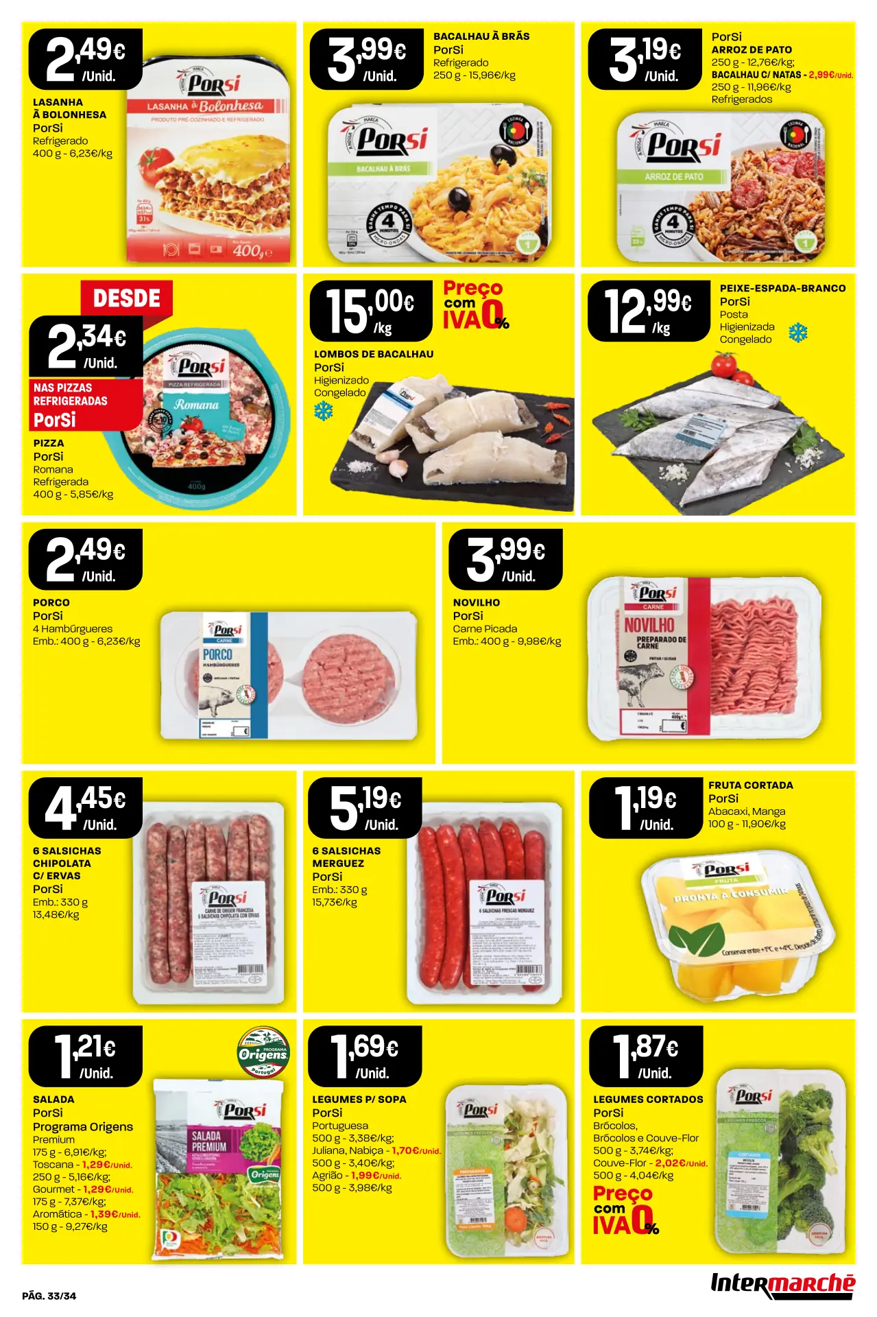 Antevis&atilde;o Folheto Intermarch&eacute; (12 a 18 outubro)