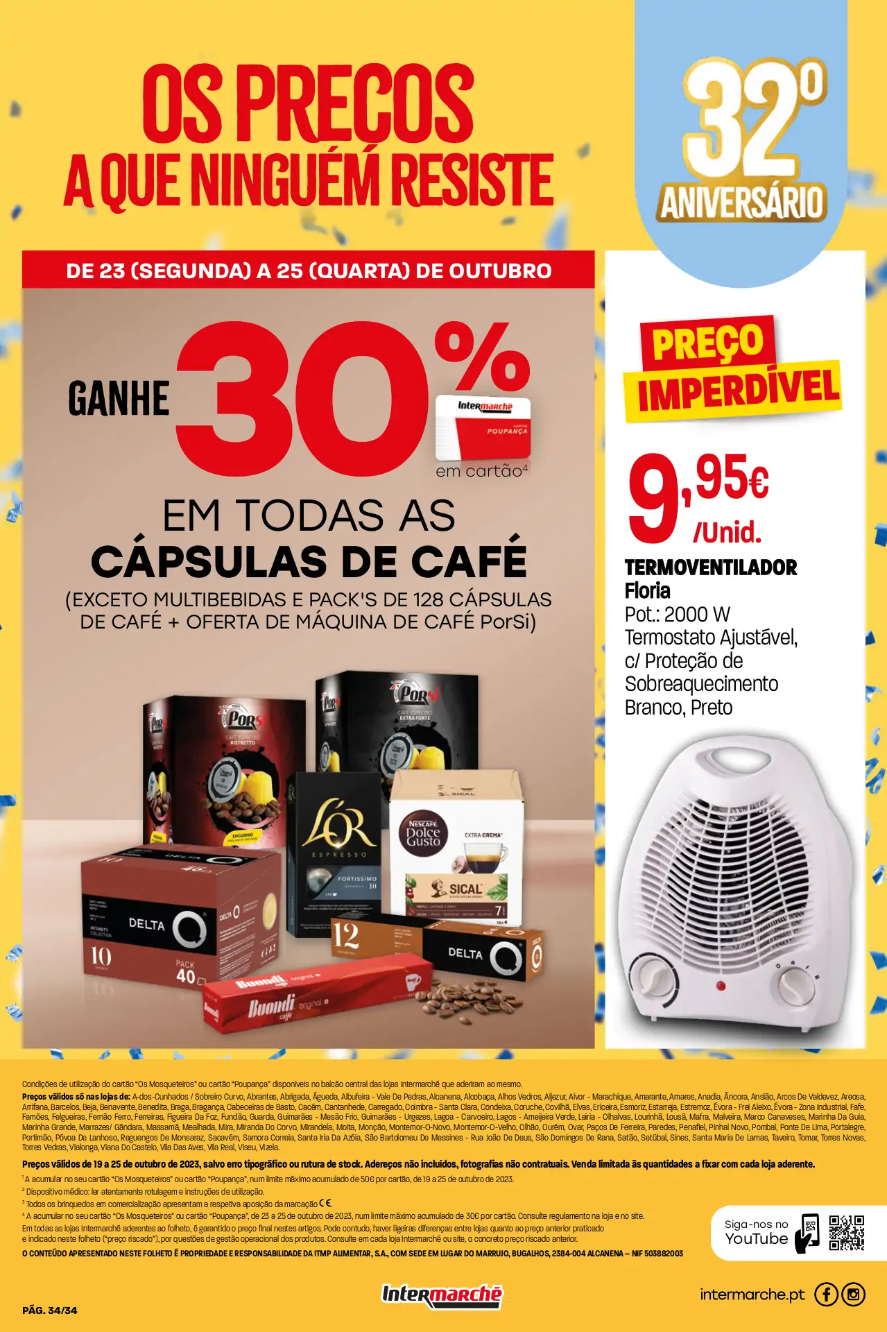 Antevis&atilde;o Folheto Intermarch&eacute; (19 a 25 outubro)