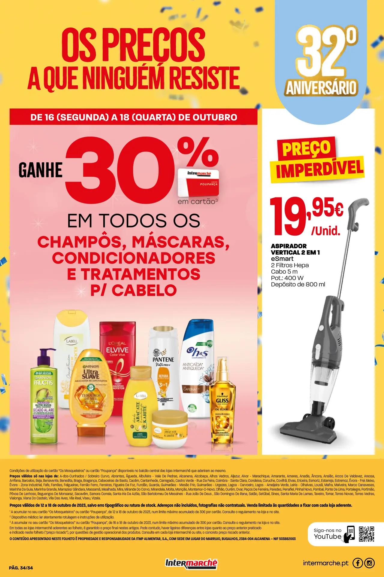 Antevis&atilde;o Folheto Intermarch&eacute; (12 a 18 outubro)