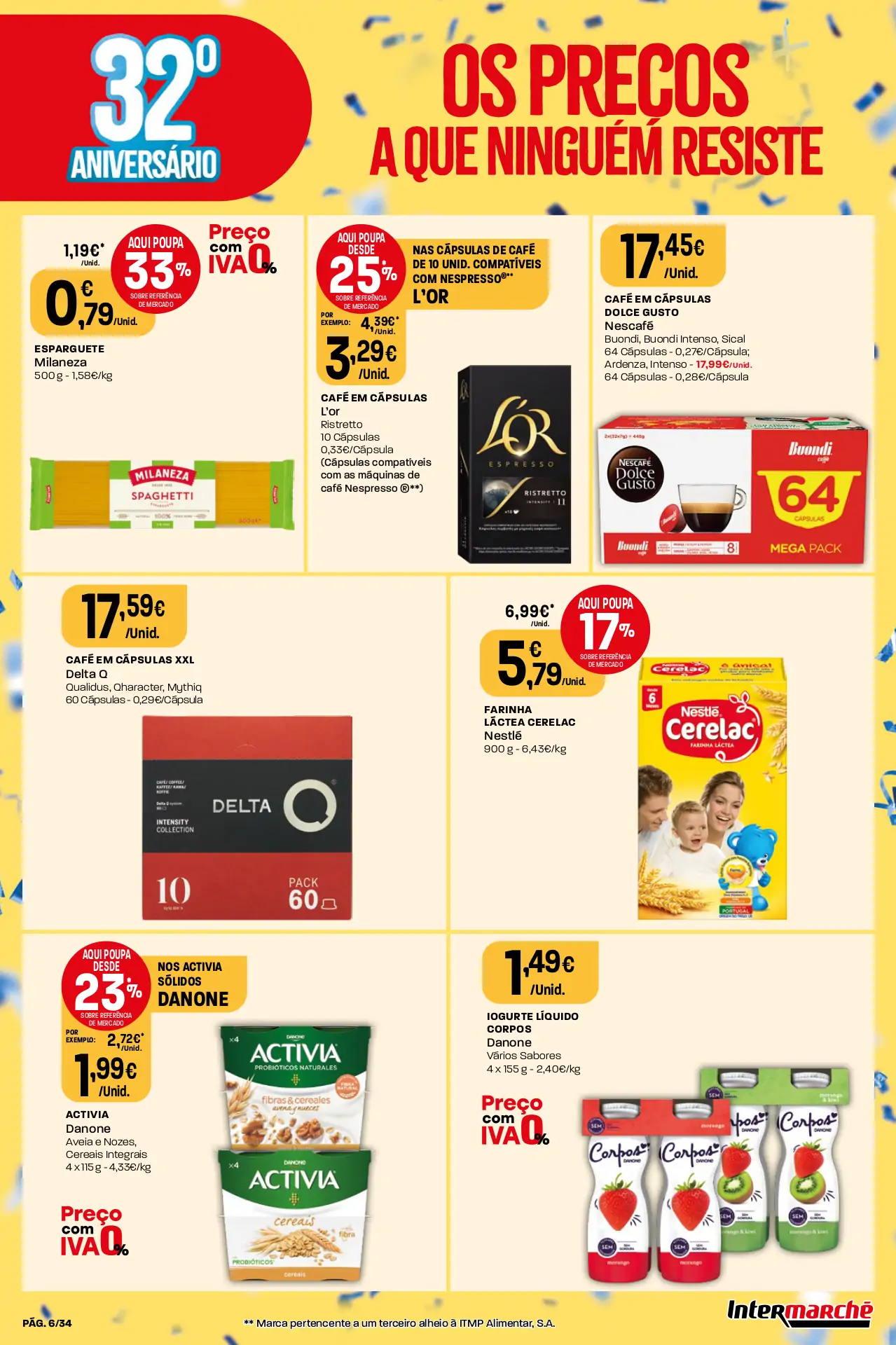 Antevis&atilde;o Folheto Intermarch&eacute; (19 a 25 outubro)