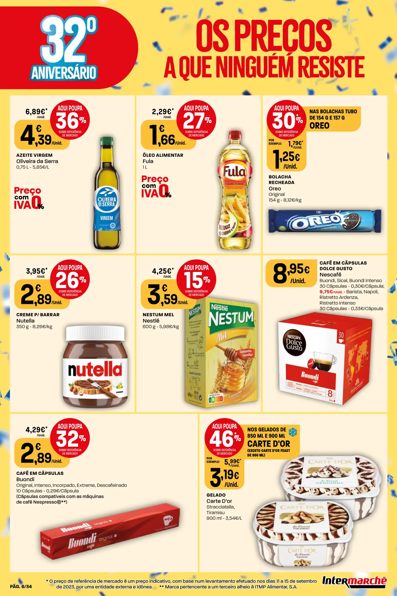 Antevis&atilde;o Folheto Intermarch&eacute; (12 a 18 outubro)