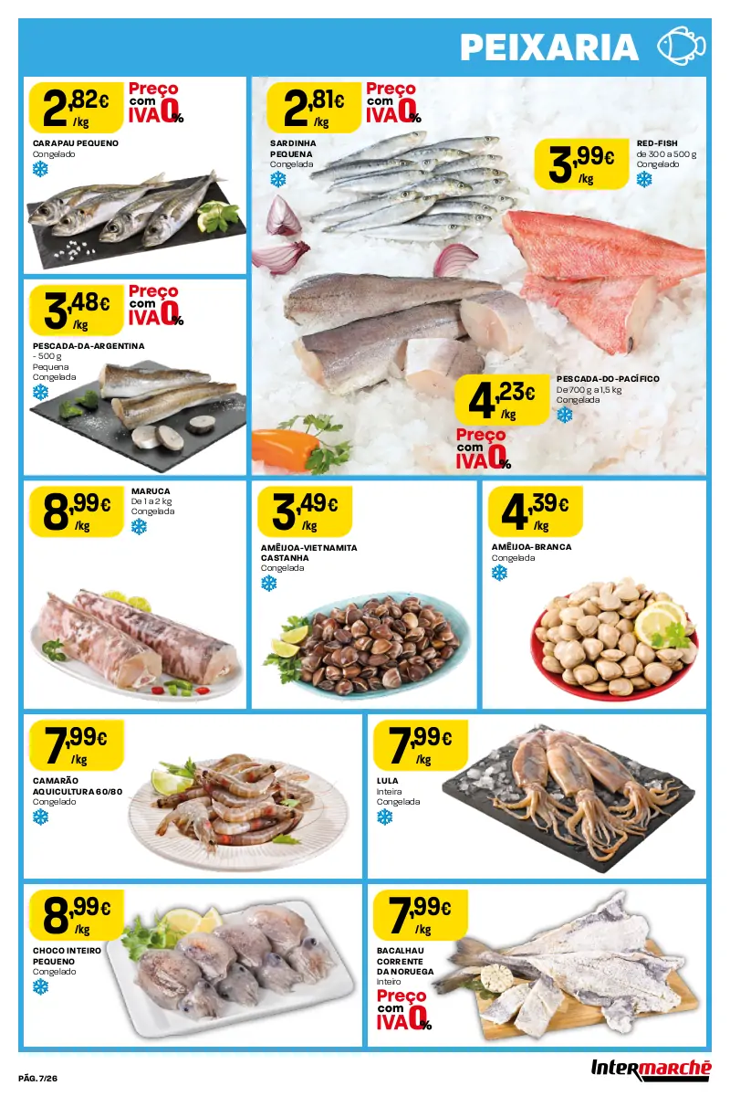 Antevis&atilde;o Folheto Intermarch&eacute; (26 outubro a 1 novembro)