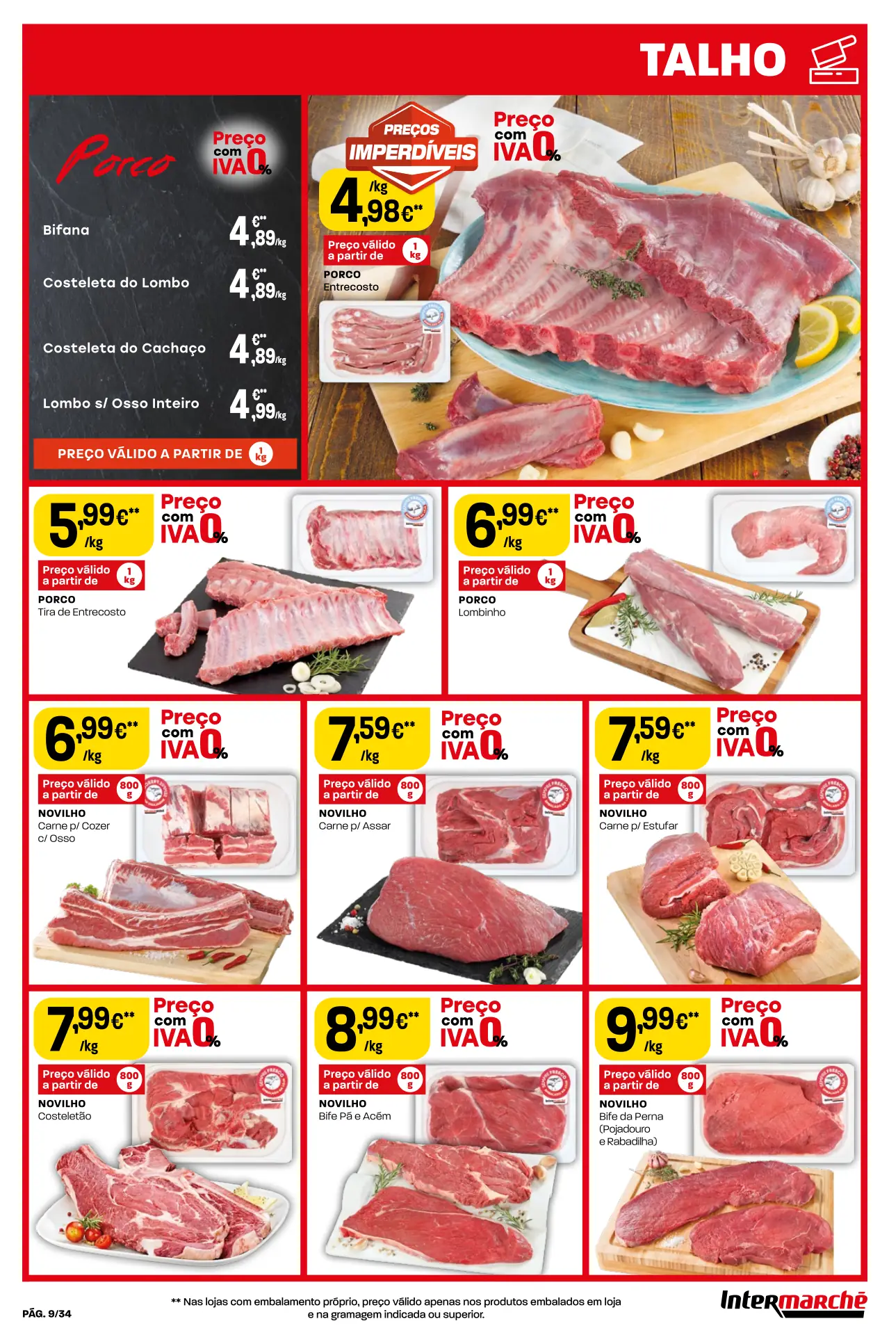 Antevis&atilde;o Folheto Intermarch&eacute; (12 a 18 outubro)