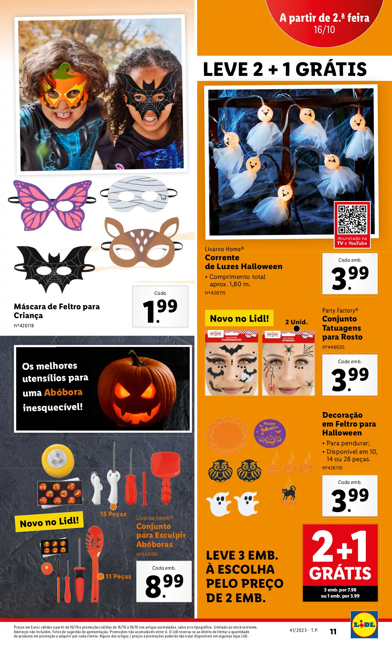 Antevis&atilde;o Folheto LiDL Novidades (a partir de 12 outubro)