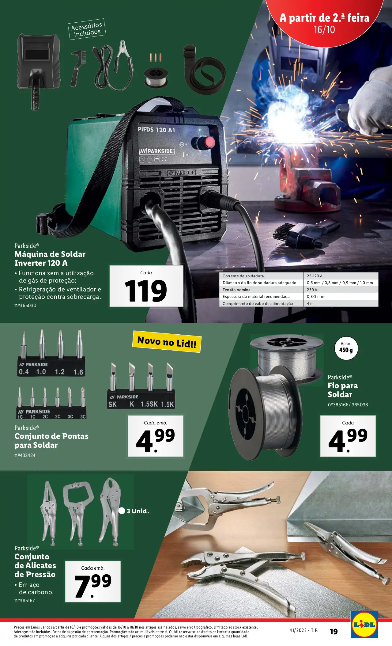 Antevis&atilde;o Folheto LiDL Novidades (a partir de 12 outubro)