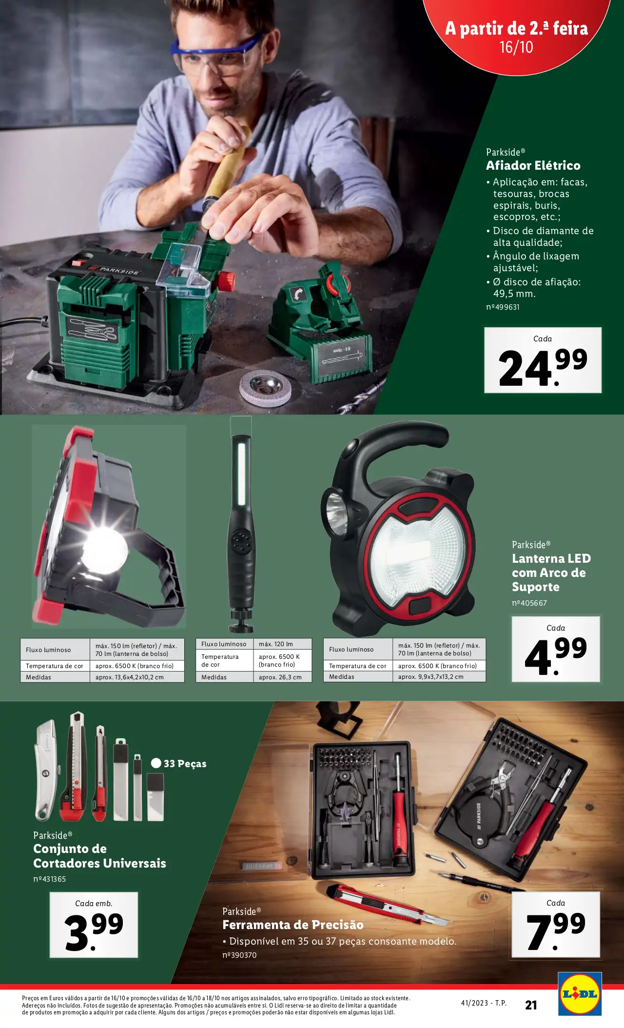 Antevis&atilde;o Folheto LiDL Novidades (a partir de 12 outubro)