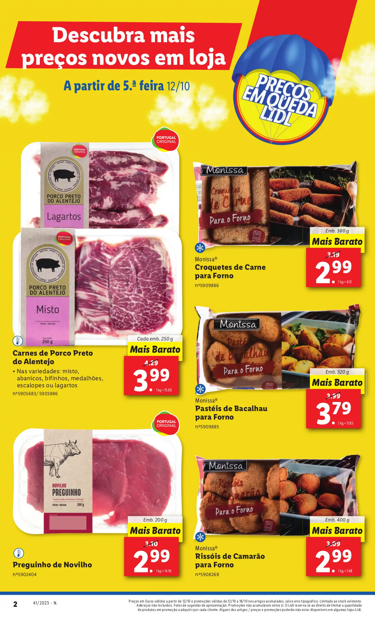 Antevis&atilde;o Folheto LiDL Novidades (a partir de 12 outubro)