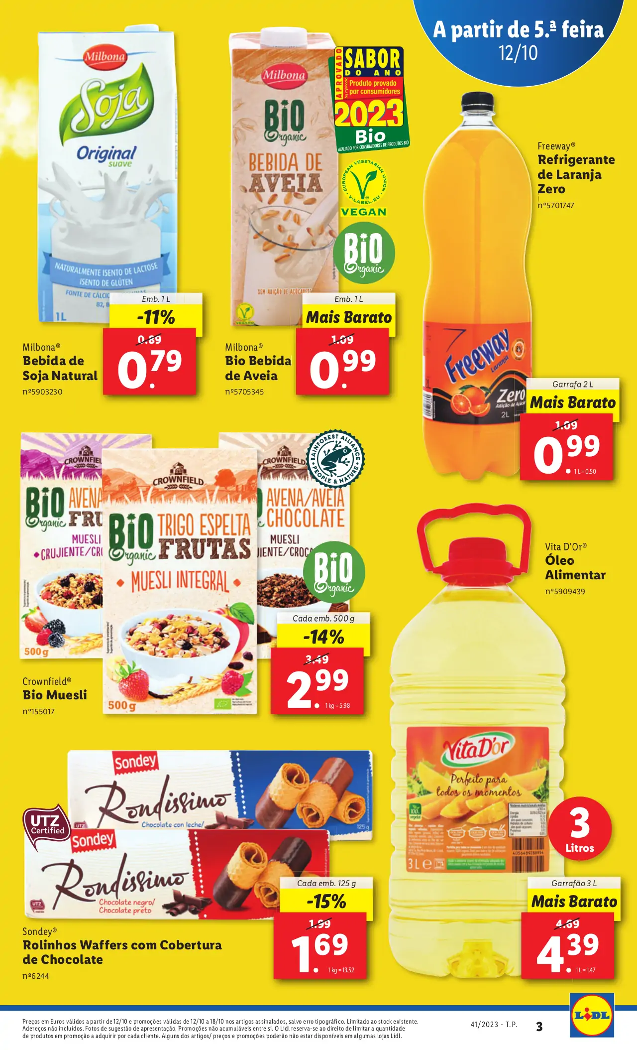 Antevis&atilde;o Folheto LiDL Novidades (a partir de 12 outubro)