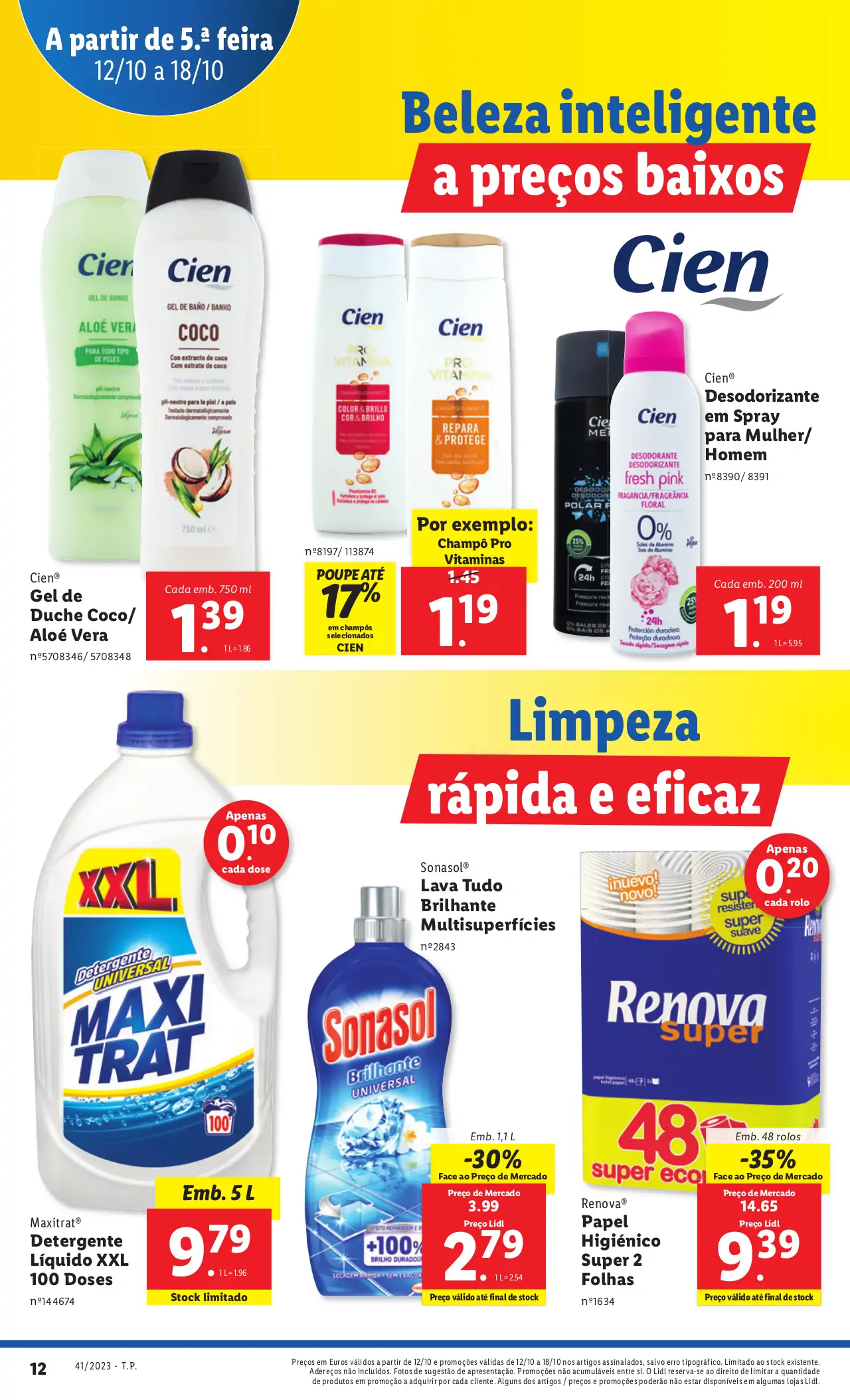 Antevis&atilde;o Folheto LiDL Novidades (a partir de 12 outubro)