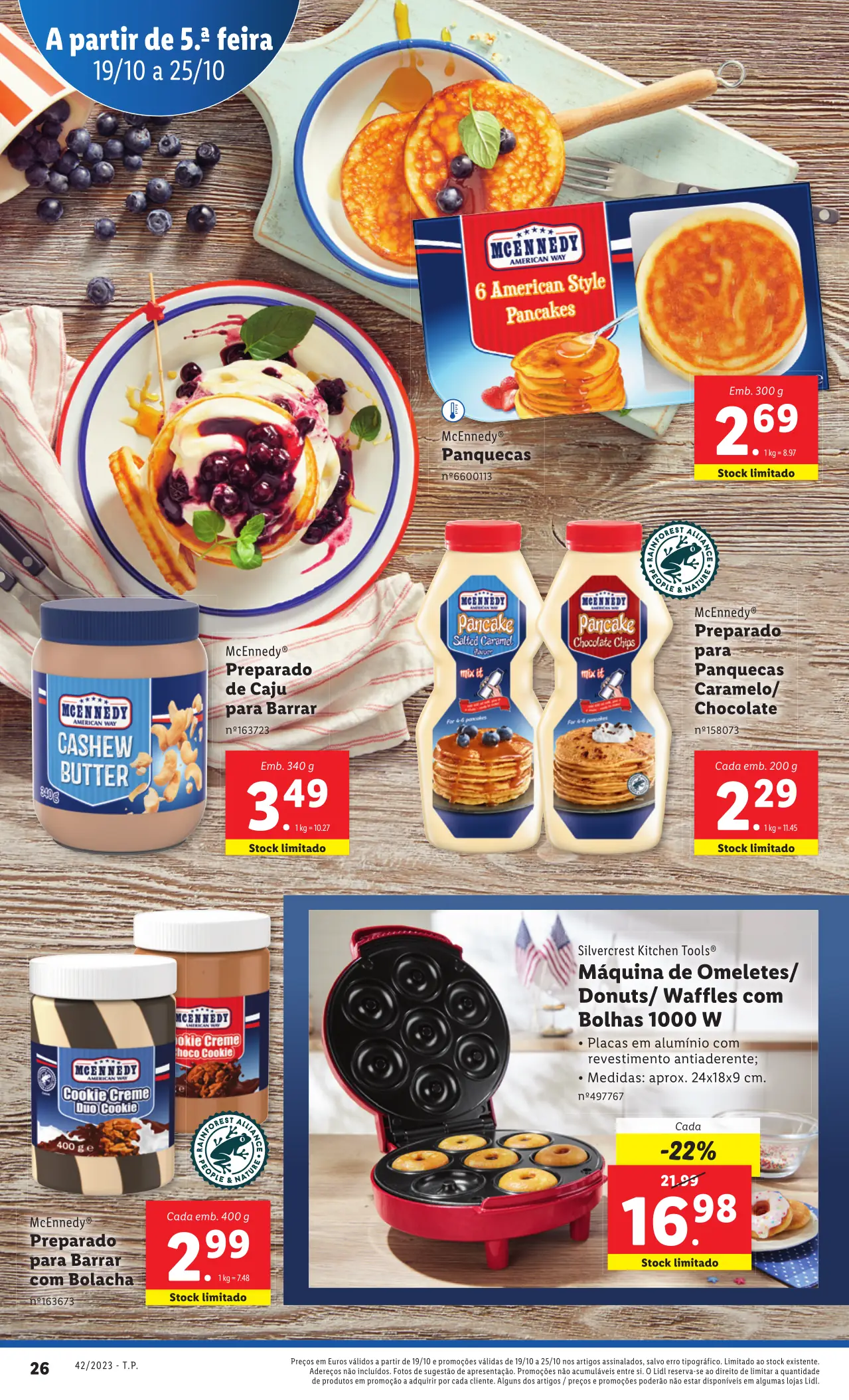 Antevis&atilde;o Folheto LiDL Novidades (a partir de 19 de outubro)