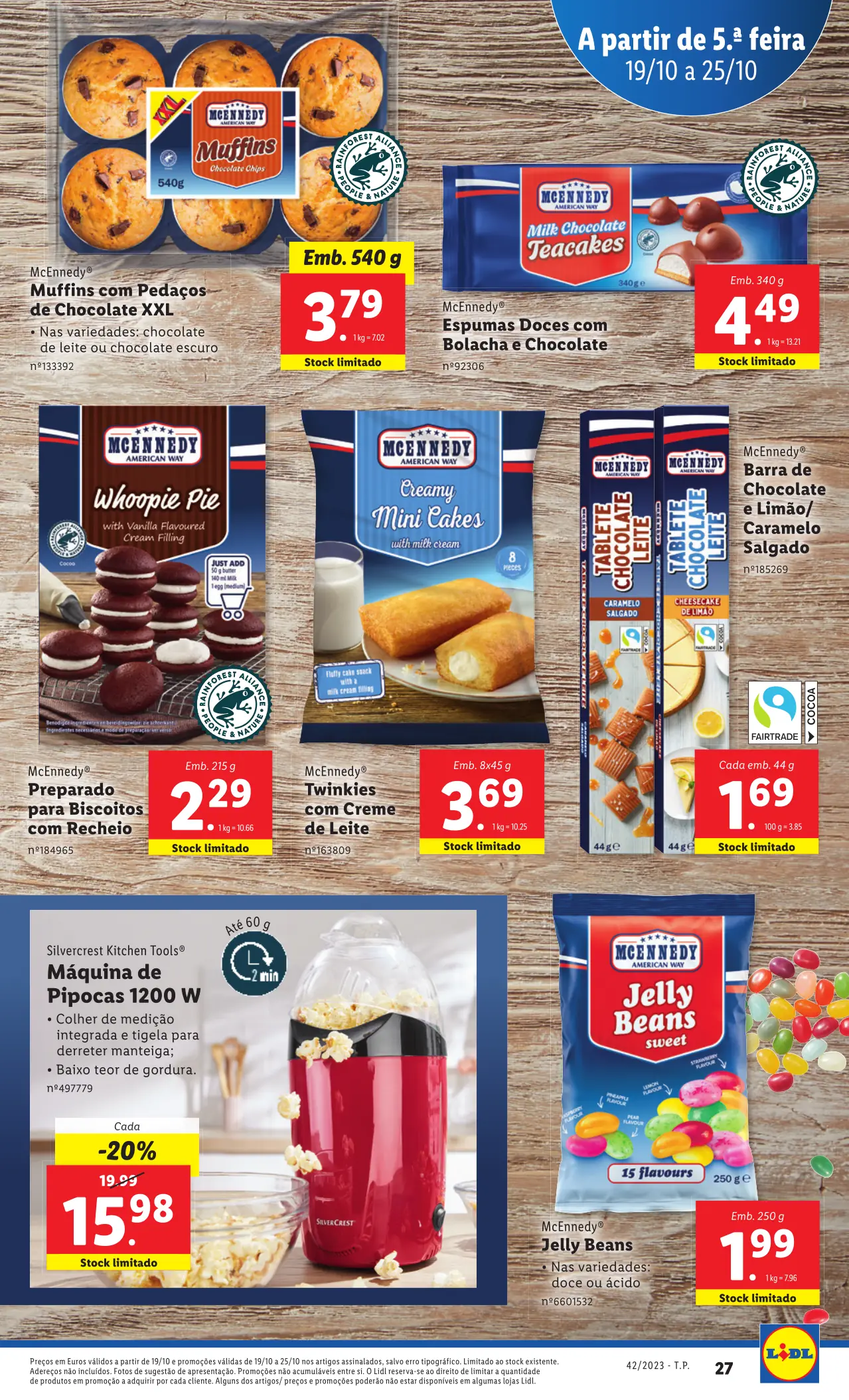 Antevis&atilde;o Folheto LiDL Novidades (a partir de 19 de outubro)
