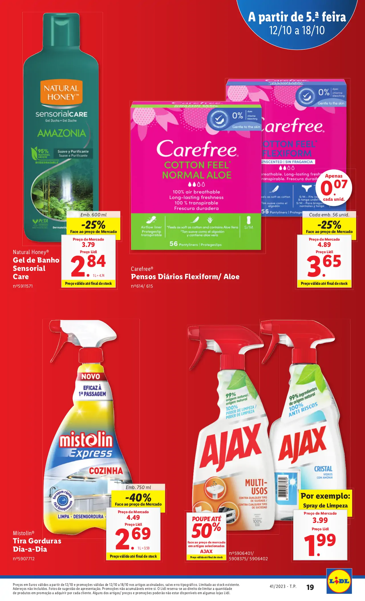 Antevis&atilde;o Folheto LiDL Novidades (a partir de 12 outubro)