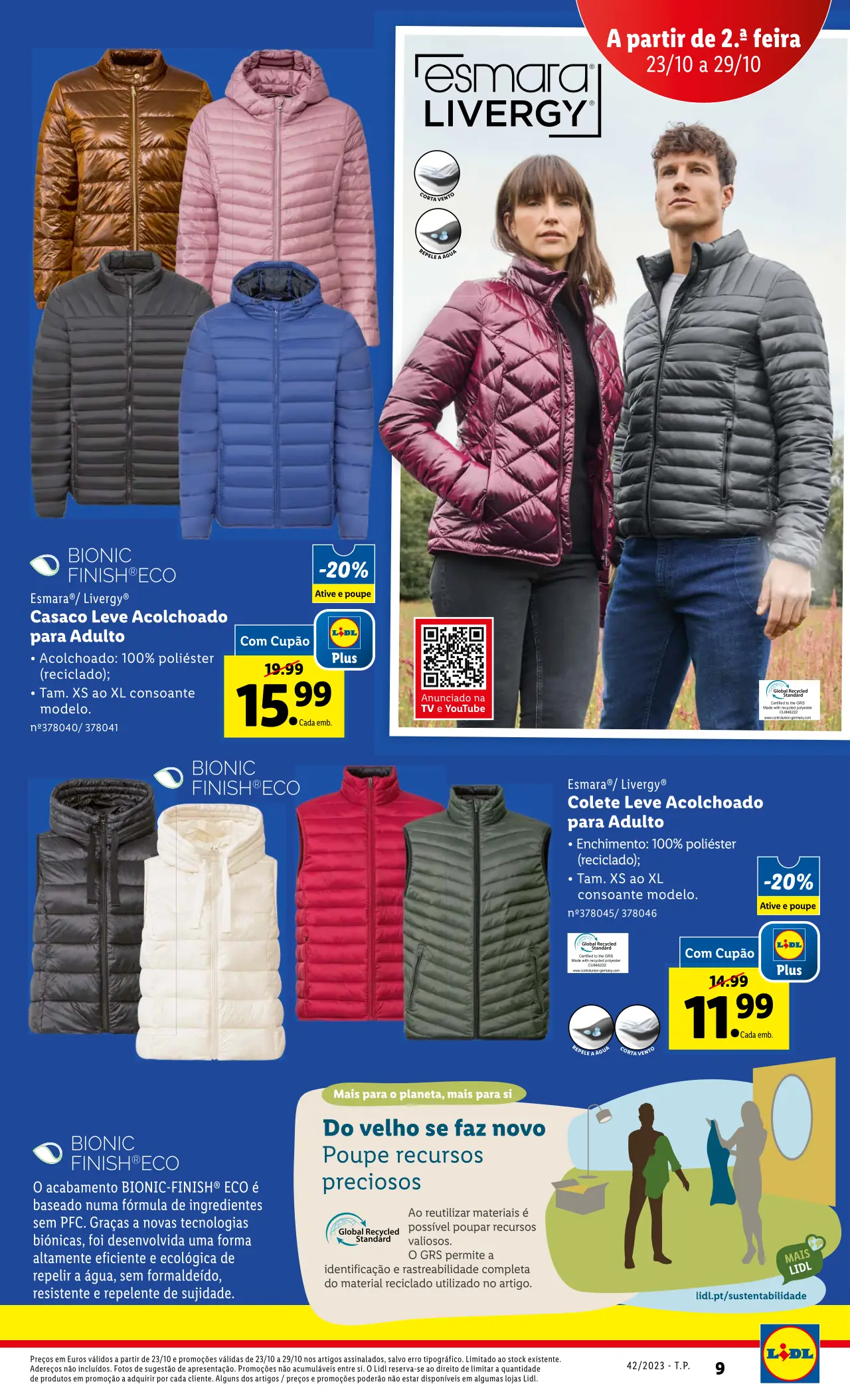 Antevis&atilde;o Folheto LiDL Novidades (a partir de 19 de outubro)
